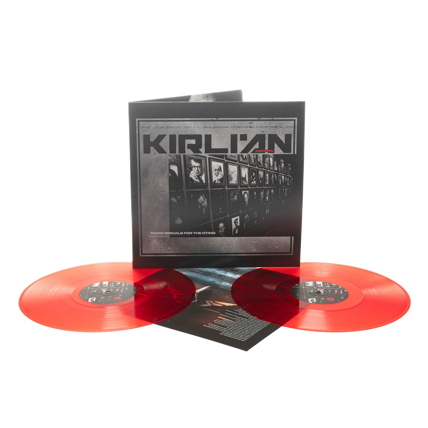 Cámara Kirlian - Señales de radio para los moribundos (Vinilo desplegable de 2 LP - Rojo transparente)
