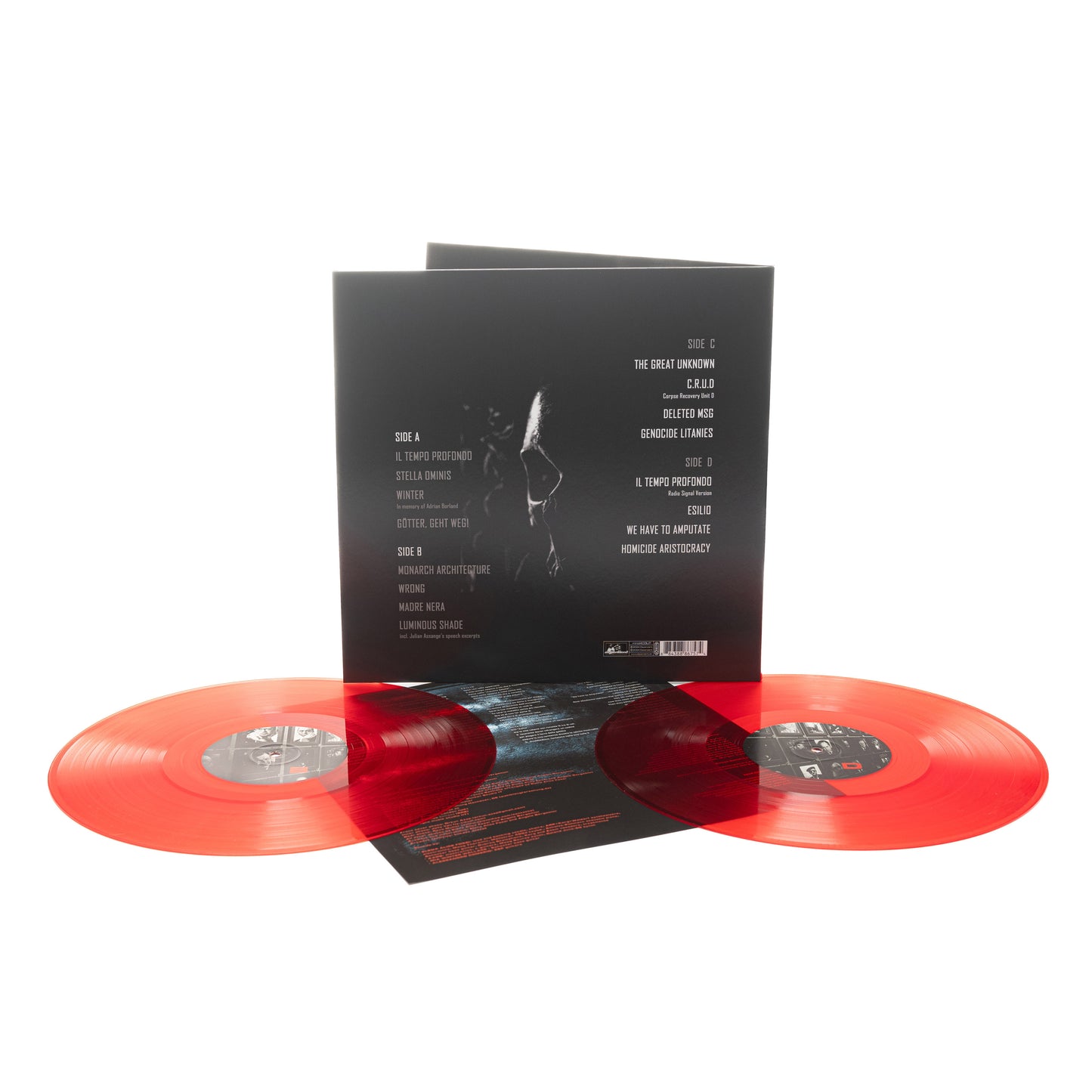 Kirlian Camera - Radio Signals For The Dying (Vinyl 2-LP Gatefold - Transparent Red)