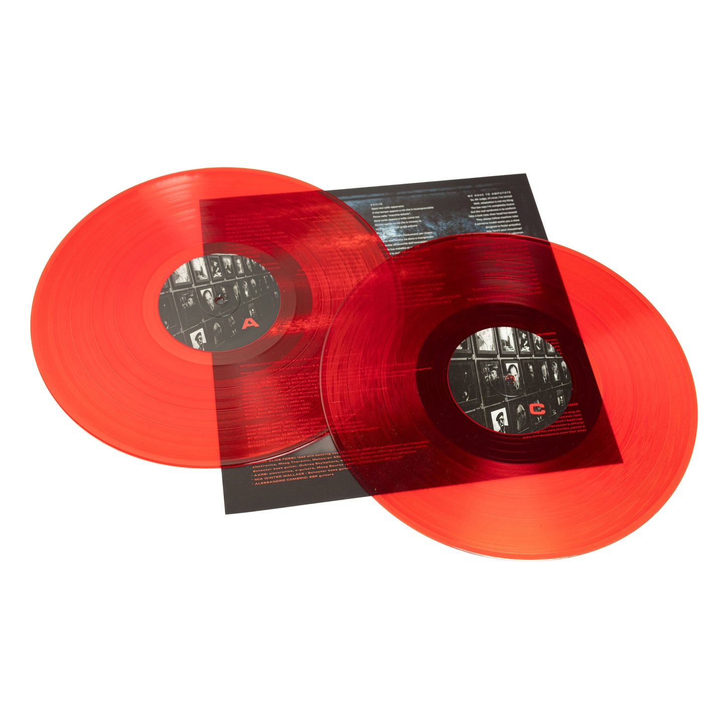 Kirlian Camera - Radio Signals For The Dying (Vinyl 2-LP Gatefold - Transparent Red)