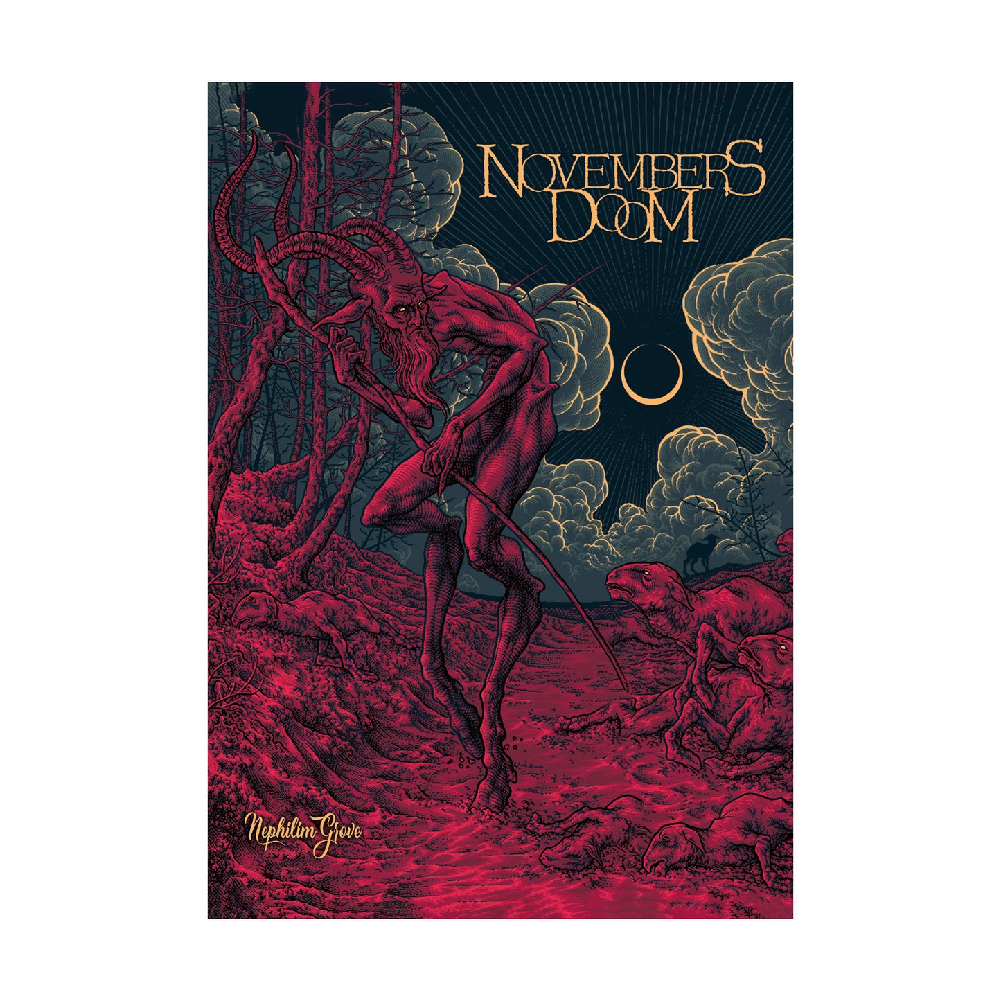 Novembers Doom - Nephilim Grove (Poster / Flag - Flag)