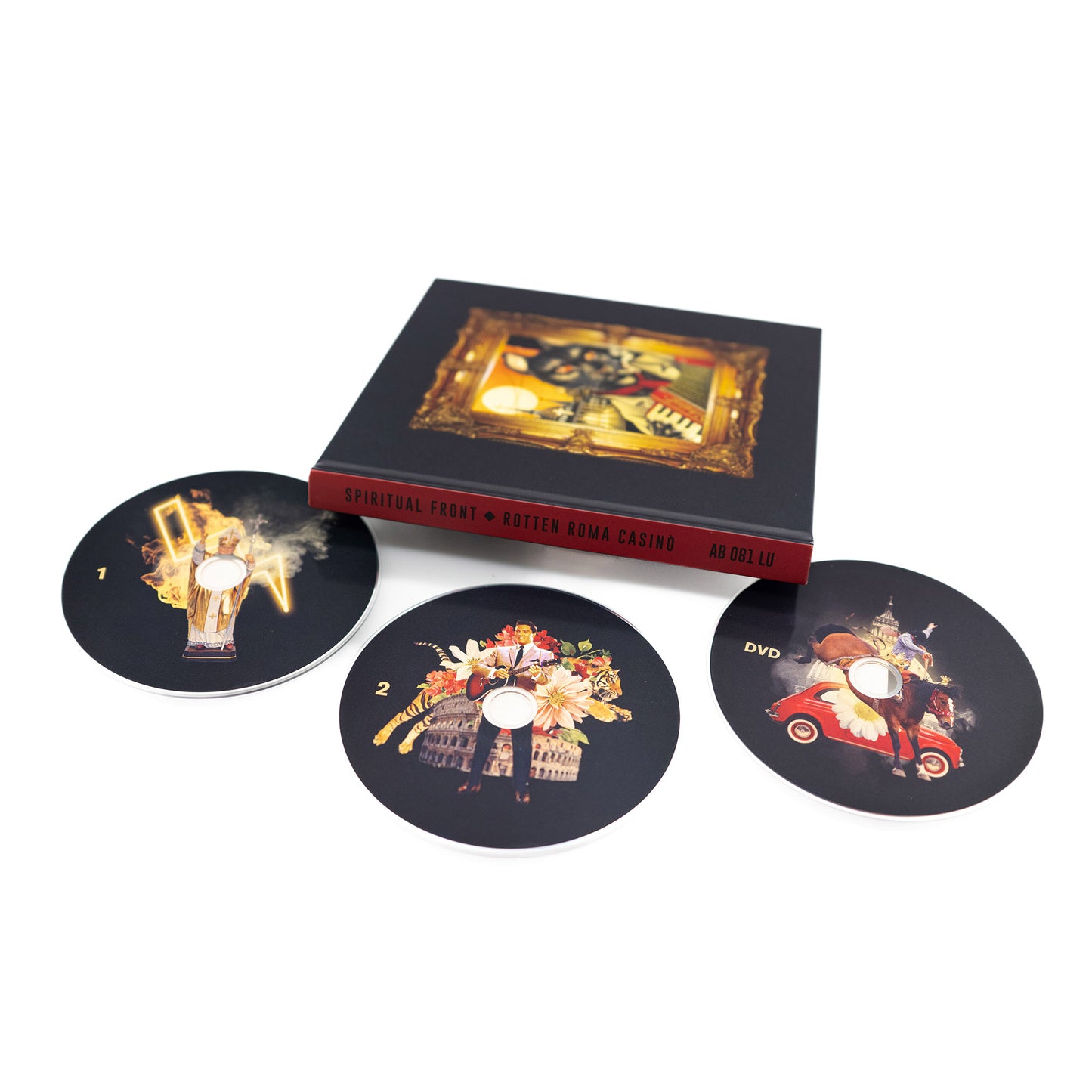 Spiritual Front - Rotten Roma Casino (Artbook 2-CD+DVD)