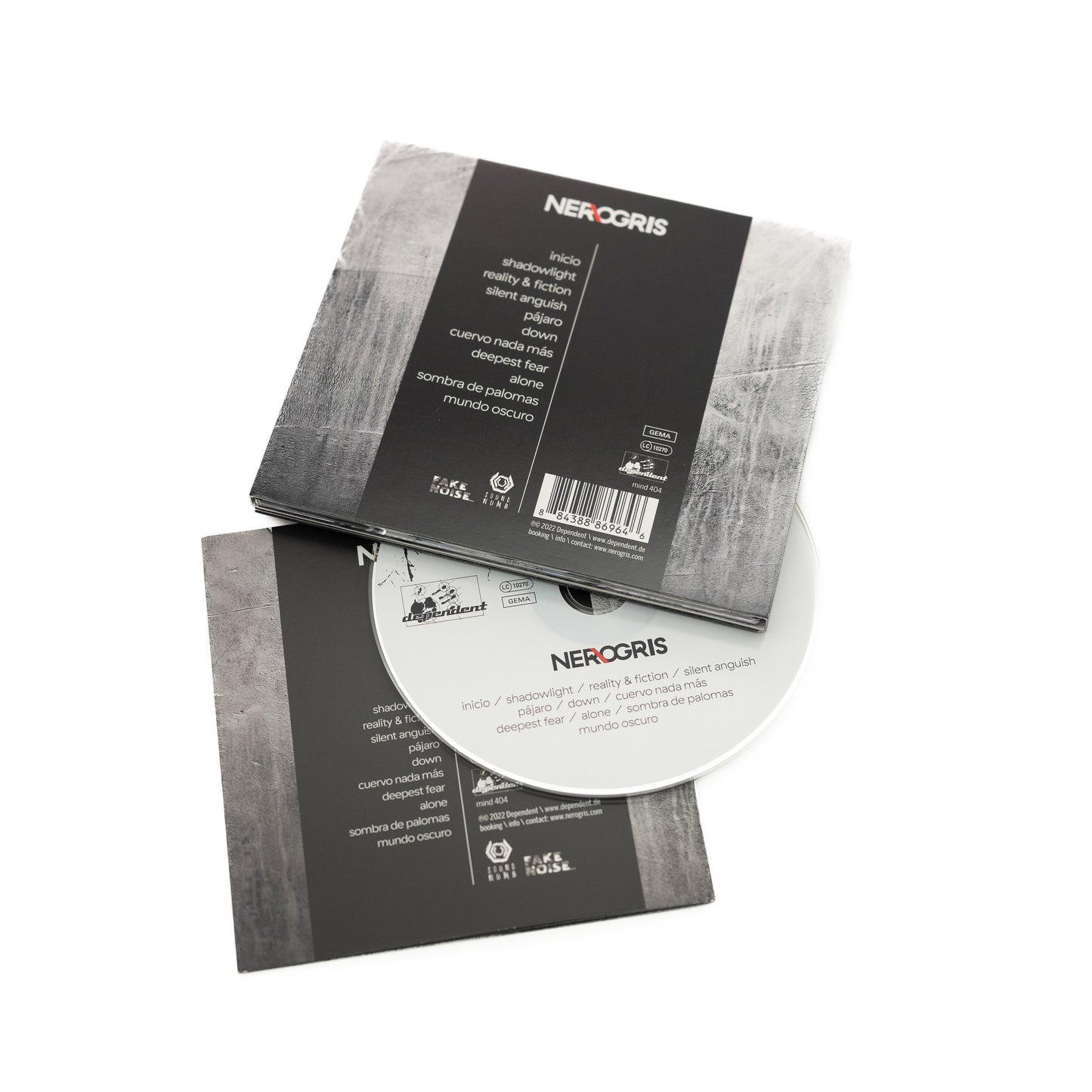 NER\OGRIS - Soy la sombra - Soy la luz (CD Digipak)