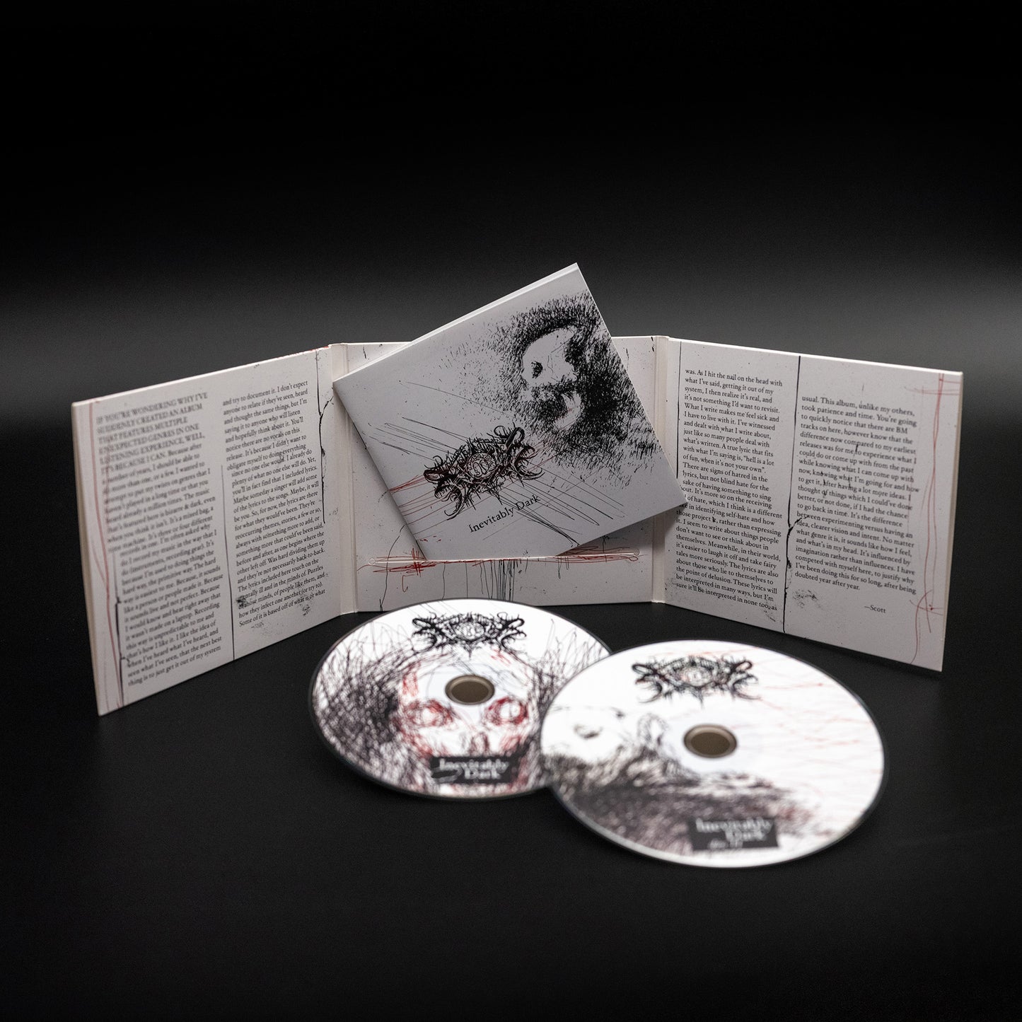 Xasthur - Inevitably Dark (CD-2 Digipak)
