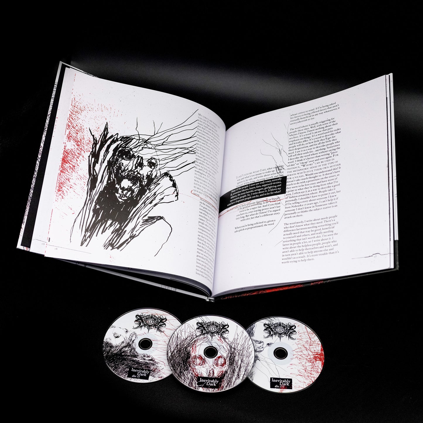 Xasthur - Inevitably Dark (Artbook 3-CD)
