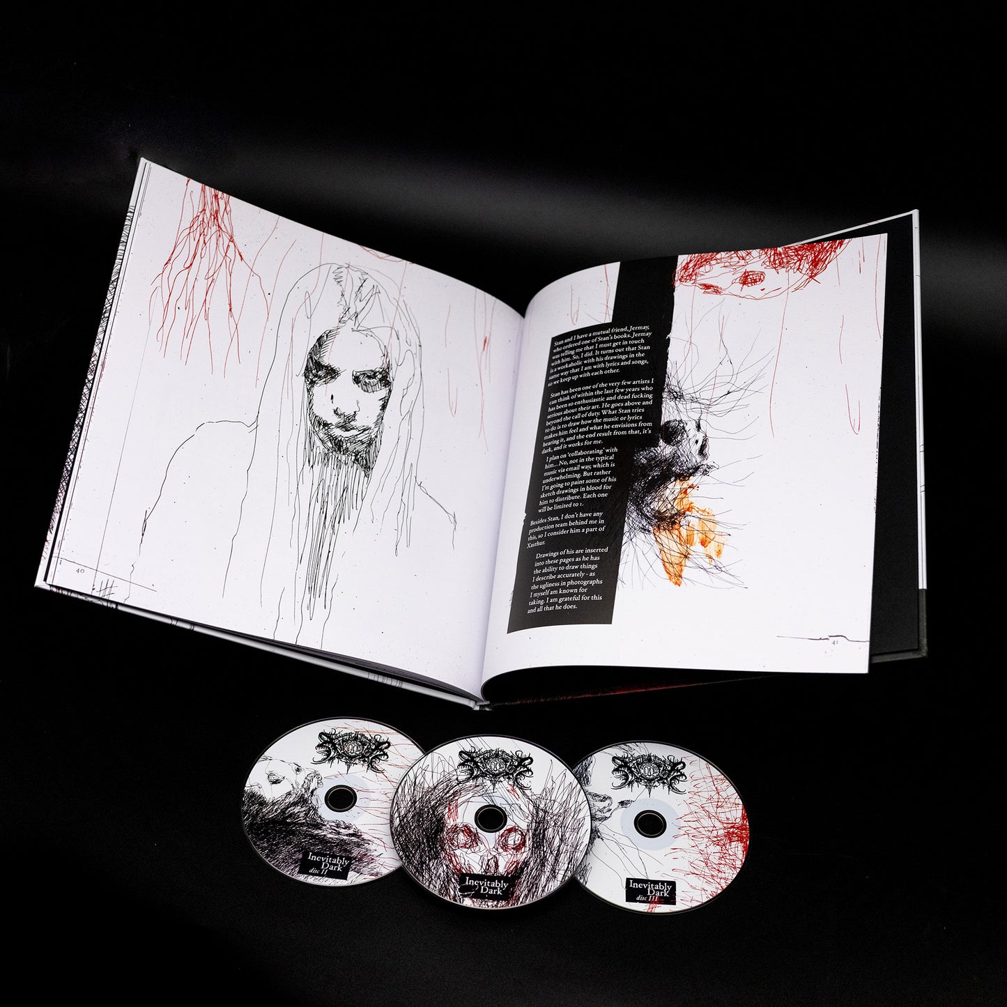 Xasthur - Inevitably Dark (Artbook 3-CD)