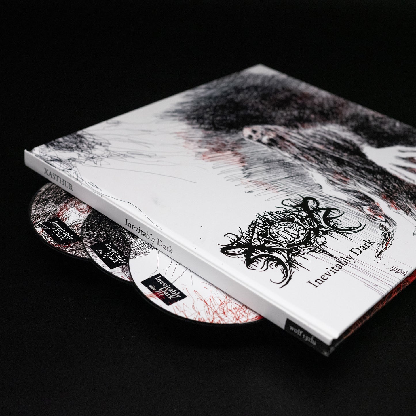 Xasthur - Inevitably Dark (Artbook 3-CD)