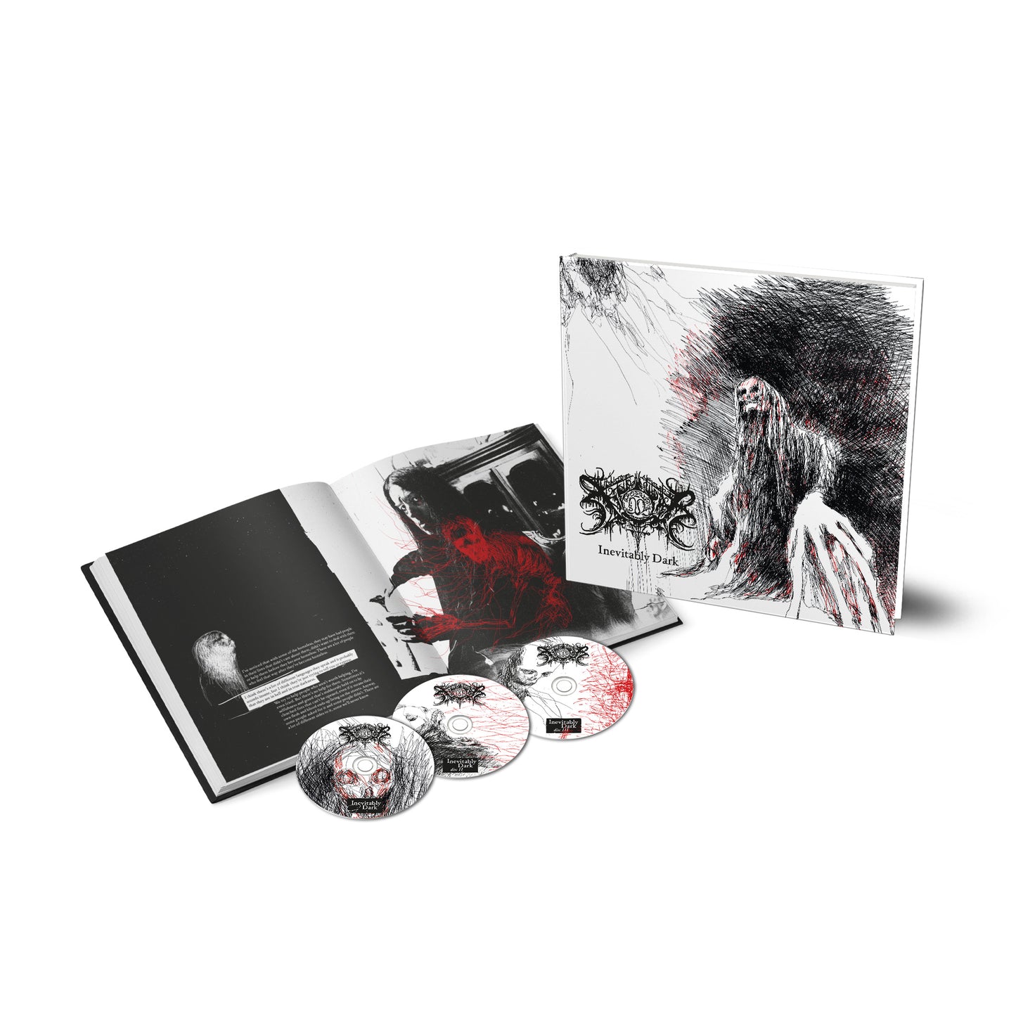 Xasthur - Inevitably Dark (Artbook 3-CD)