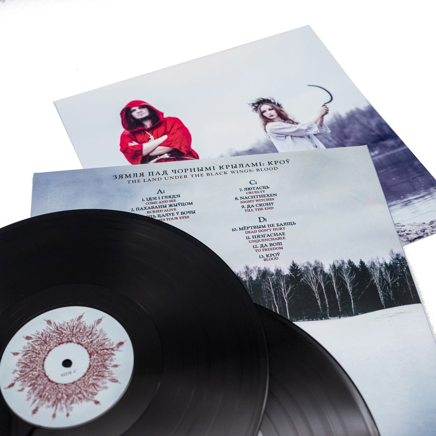 Dymna Lotva - Зямля Пад Чорнымі Крыламі: Кроў (The Land Under The Black Wings: Blood) (Vinyl 2-LP Gatefold)