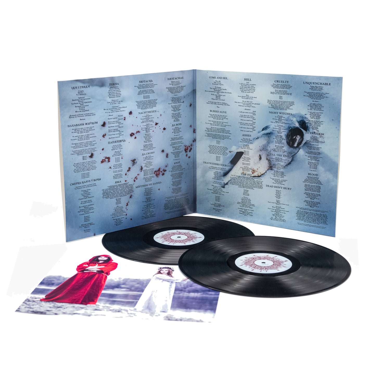 Dymna Lotva - Зямля Пад Чорнымі Крыламі: Кроў (The Land Under The Black Wings: Blood) (Vinyl 2-LP Gatefold)