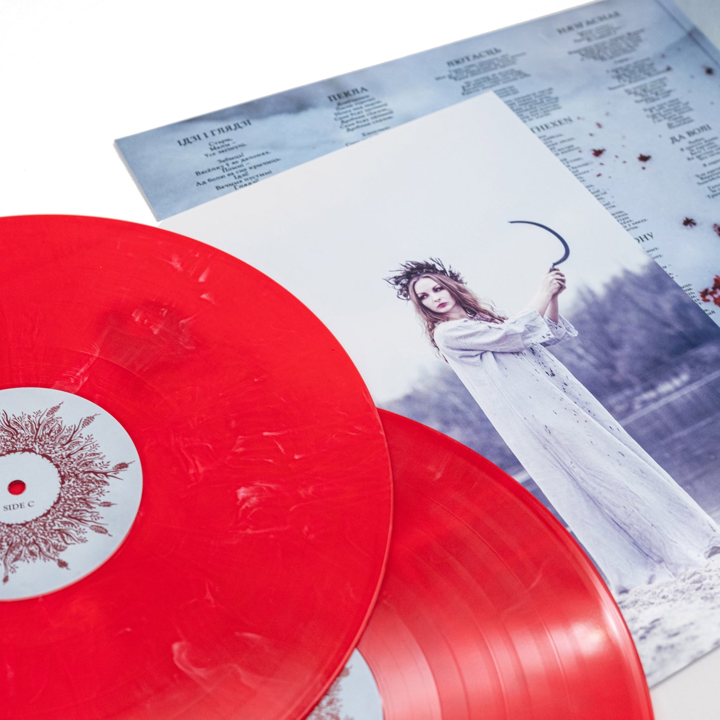Dymna Lotva - Зямля Пад Чорнымі Крыламі: Кроў (The Land Under The Black Wings: Blood) (Vinyl 2-LP Gatefold)