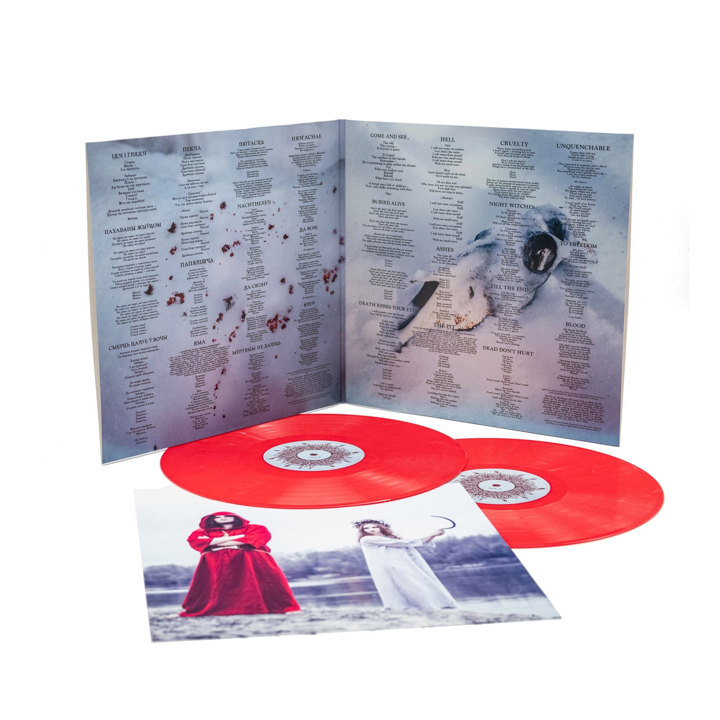 Dymna Lotva - Зямля Пад Чорнымі Крыламі: Кроў (The Land Under The Black Wings: Blood) (Vinyl 2-LP Gatefold)
