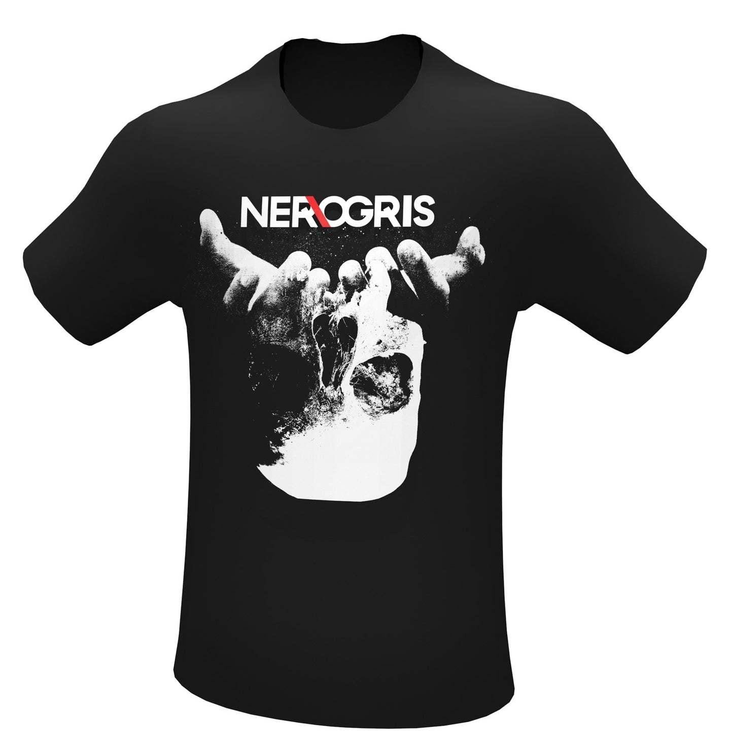NER\OGRIS - Logotipo (Camiseta - negra)