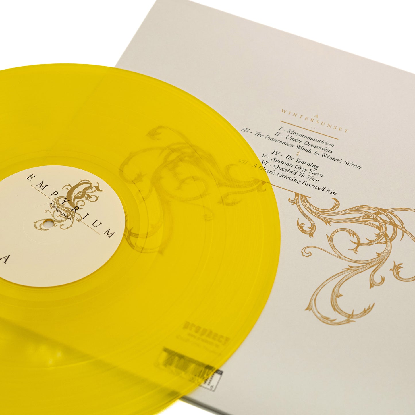 Empyrium – A Wintersunset... (Vinyl-Gatefold-LP – Sonnengelb)