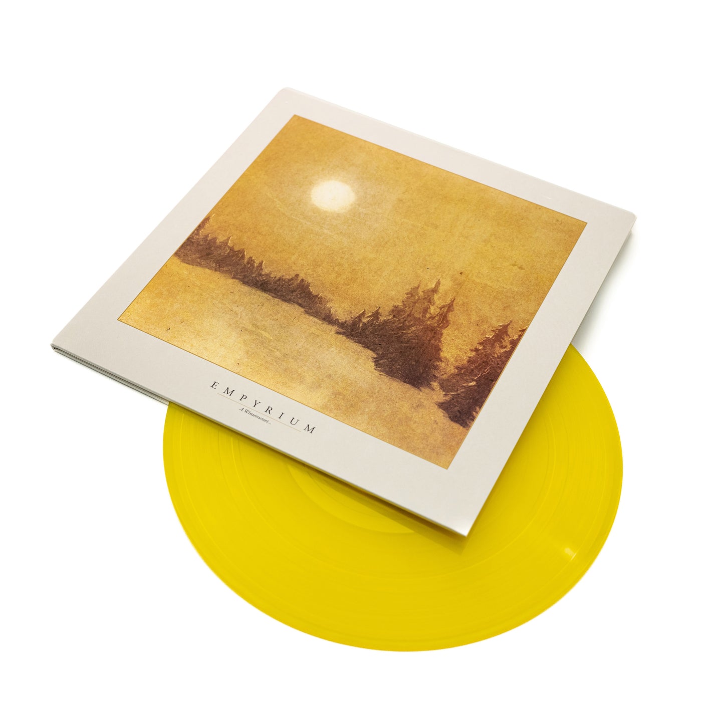 Empyrium – A Wintersunset... (Vinyl-Gatefold-LP – Sonnengelb)