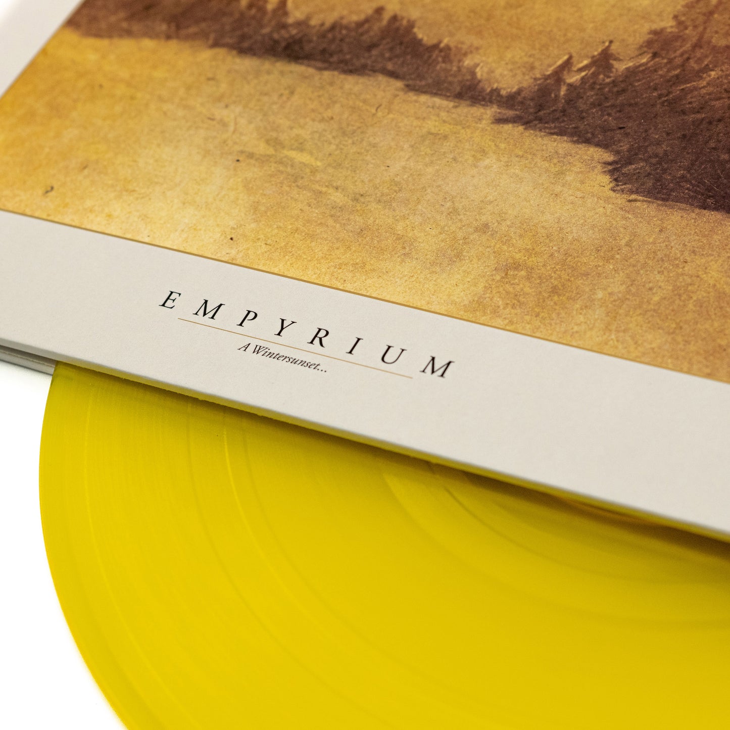 Empyrium – A Wintersunset... (Vinyl-Gatefold-LP – Sonnengelb)