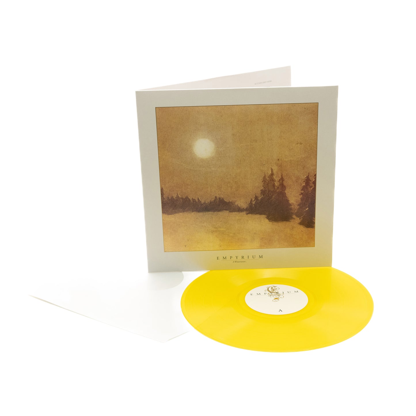 Empyrium – A Wintersunset... (Vinyl-Gatefold-LP – Sonnengelb)