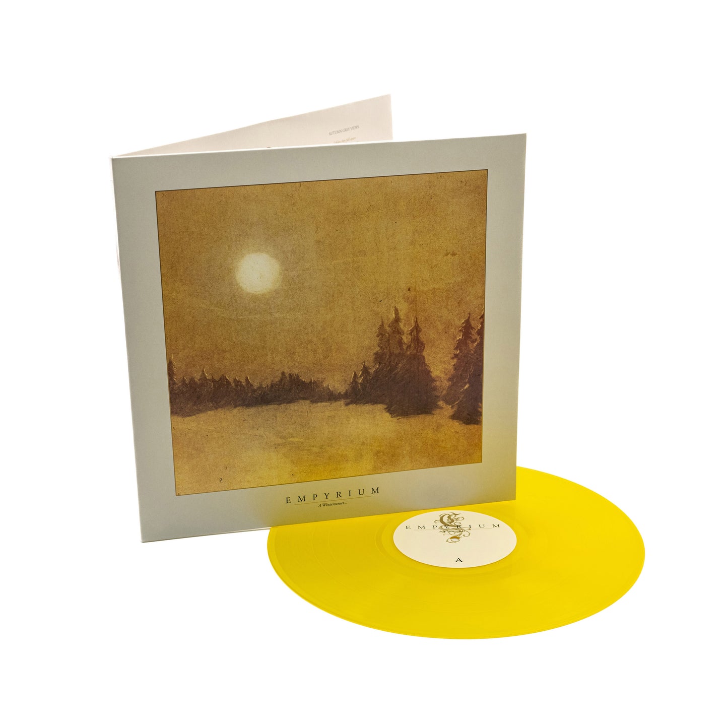 Empyrium – A Wintersunset... (Vinyl-Gatefold-LP – Sonnengelb)