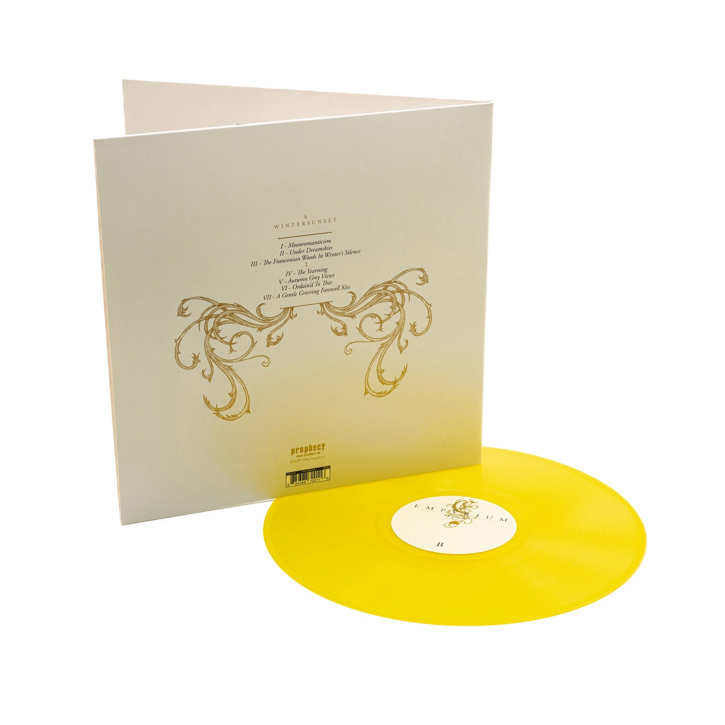 Empyrium – A Wintersunset... (Vinyl-Gatefold-LP – Sonnengelb)