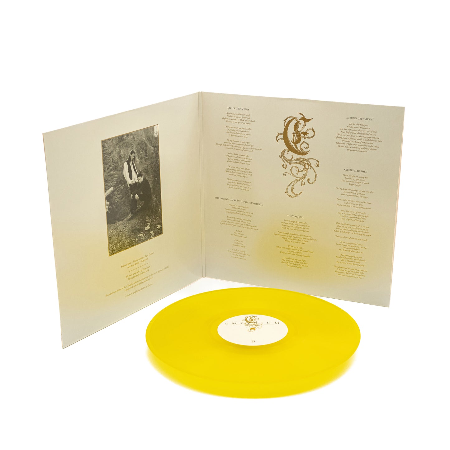 Empyrium – A Wintersunset... (Vinyl-Gatefold-LP – Sonnengelb)