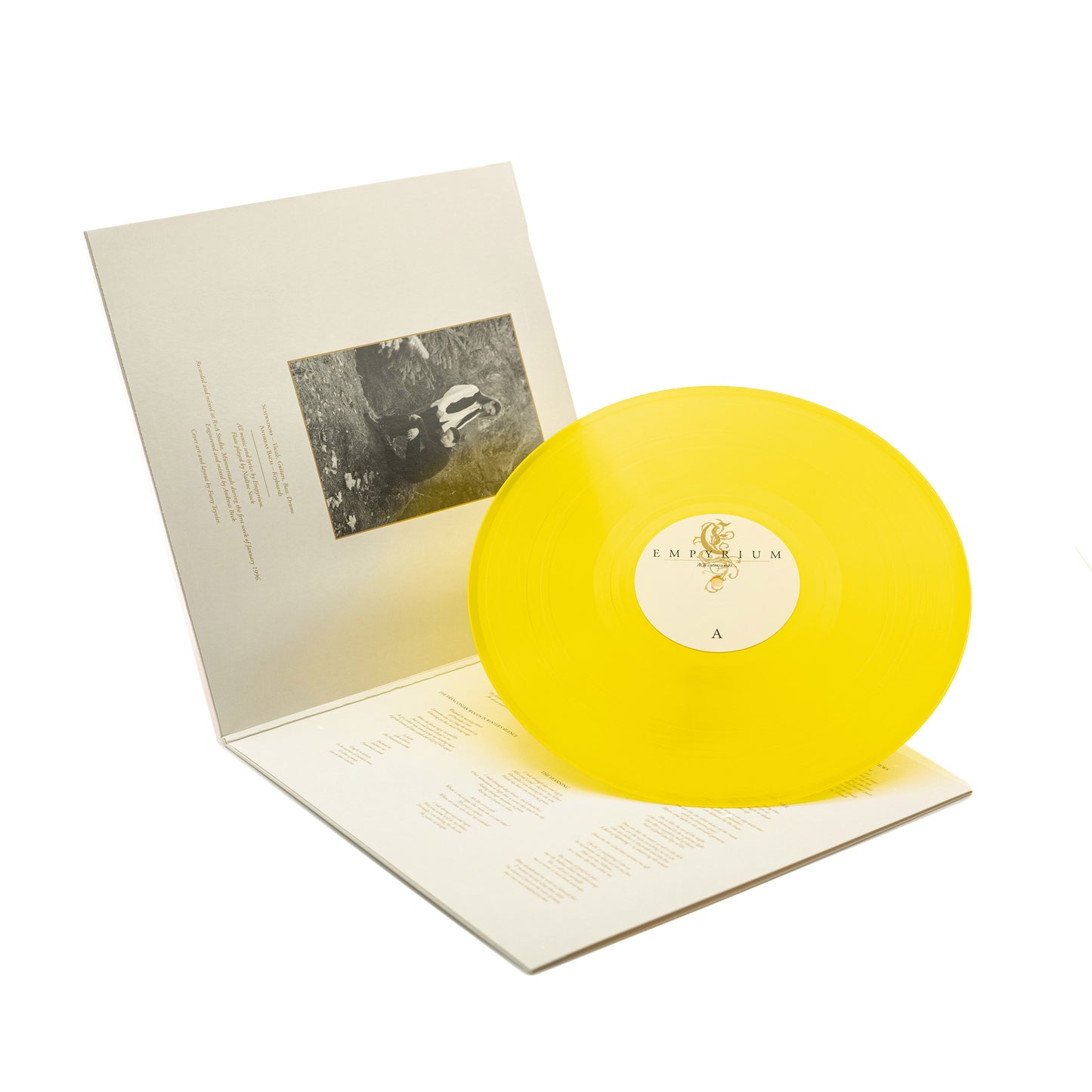 Empyrium – A Wintersunset... (Vinyl-Gatefold-LP – Sonnengelb)
