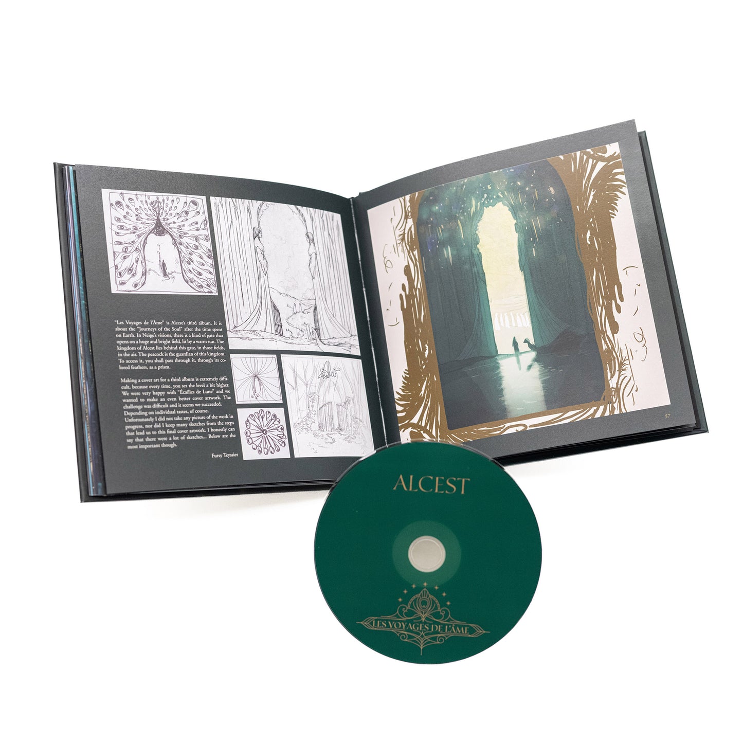 Alcest - Les Voyages De L'Âme (Artbook - Book CD)