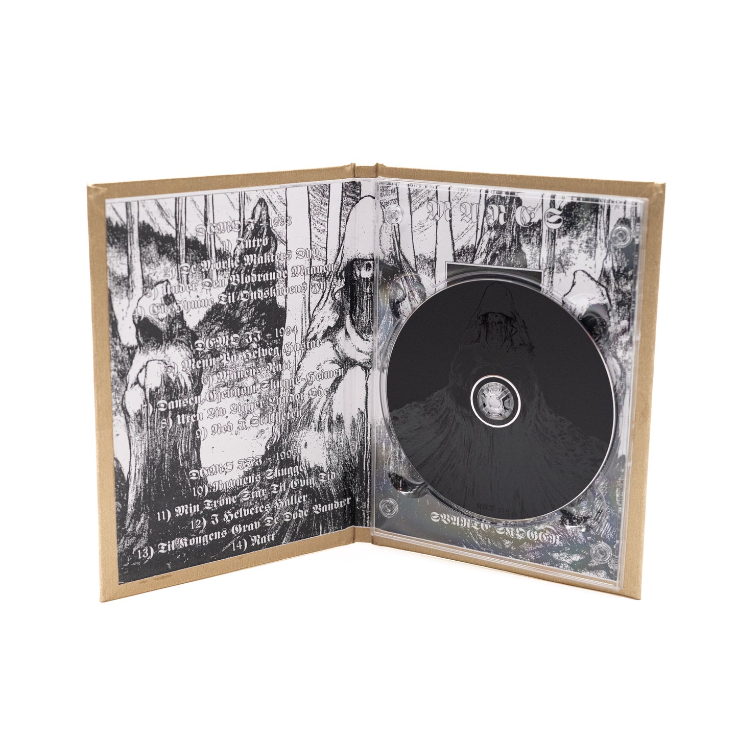 Manes - Svarte Skoger (CD Leatherbook)