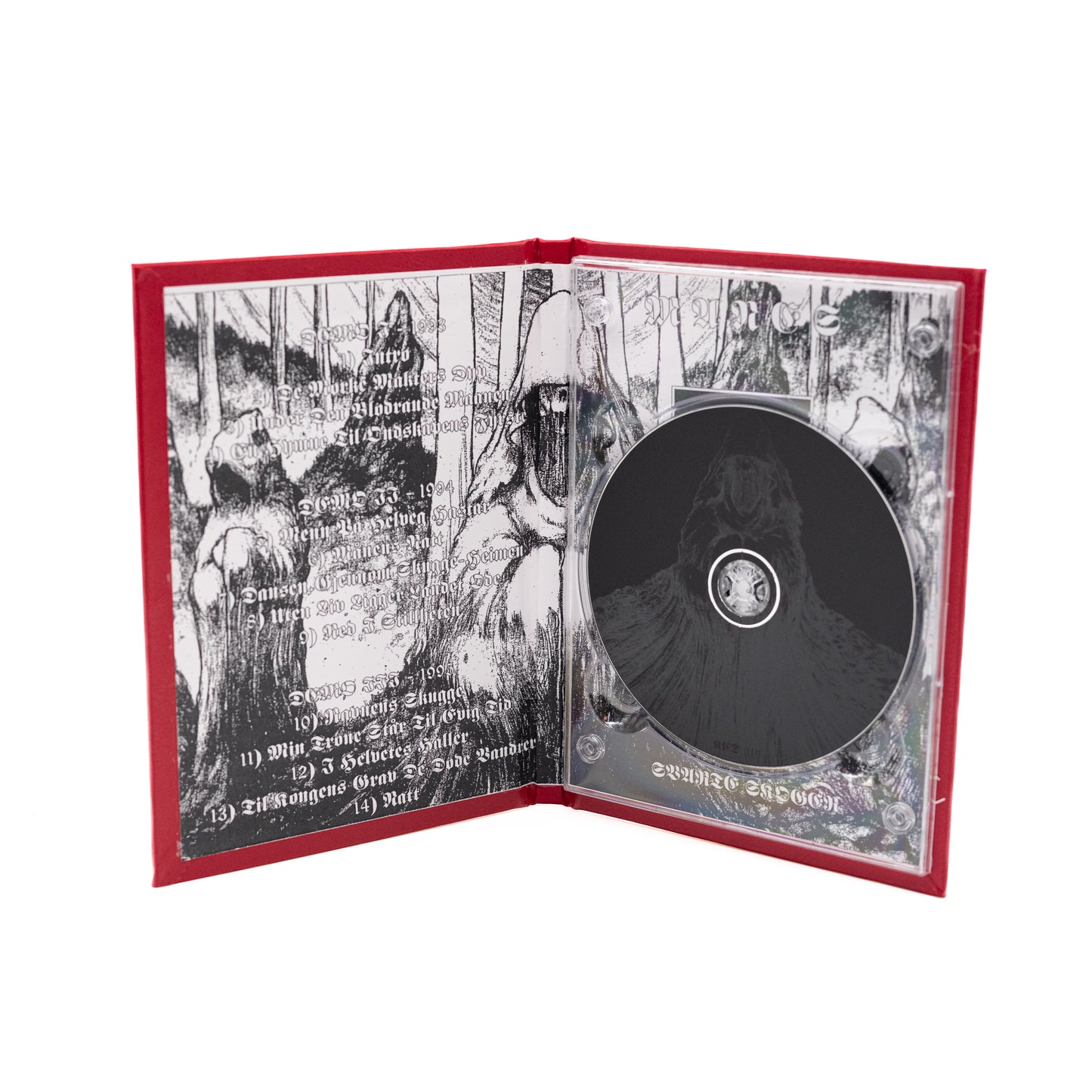 Manes - Svarte Skoger (CD Leatherbook)