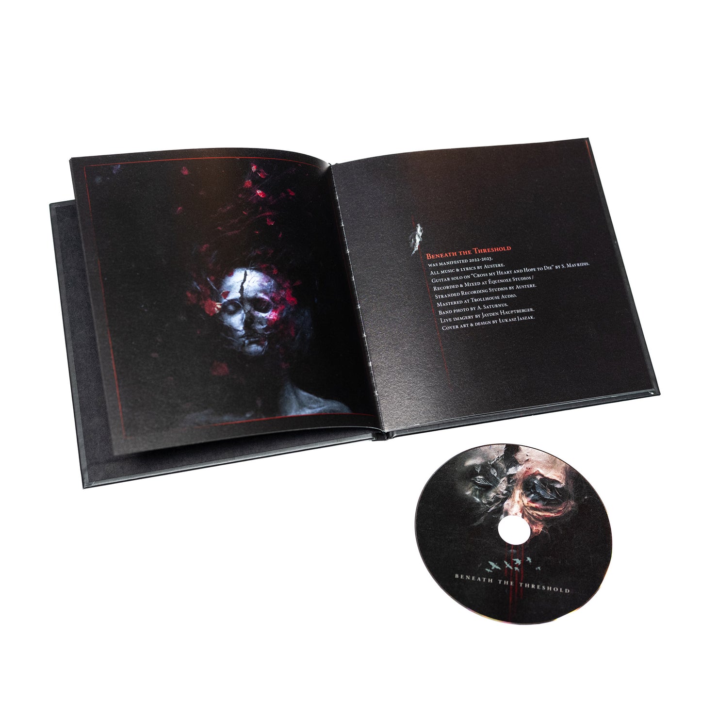Austere - Beneath The Threshold (Artbook CD)