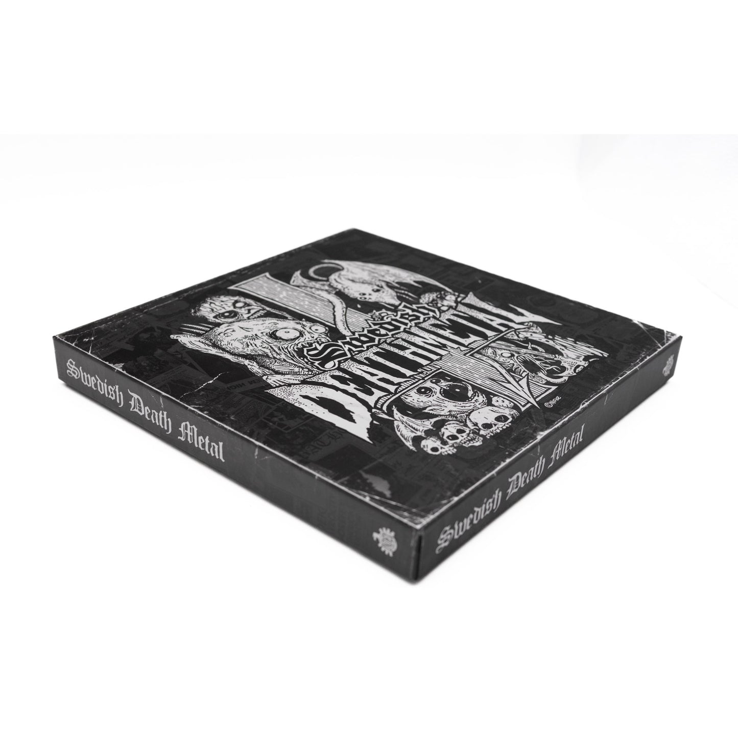 Varios artistas - Caja de vinilos de death metal sueco (conjunto/paquete - Caja de vinilo - Plateada)