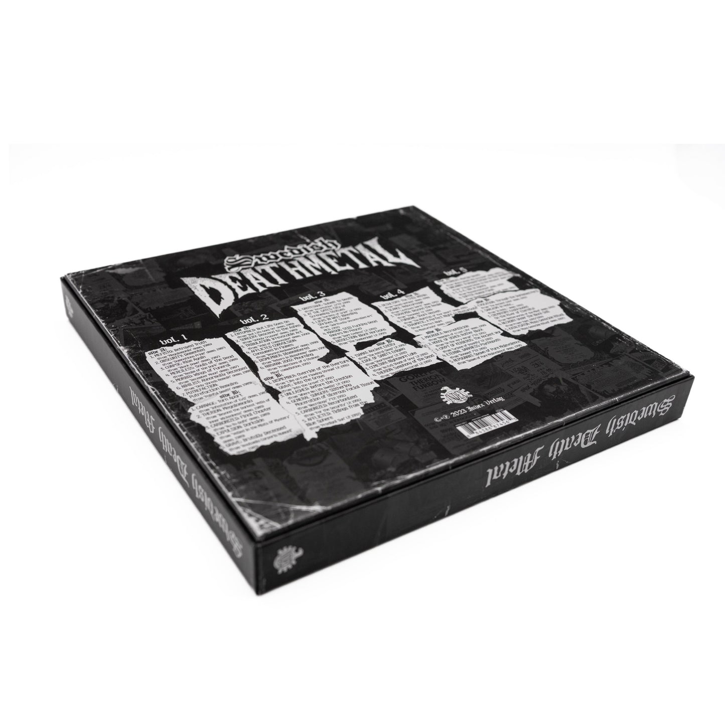 Varios artistas - Caja de vinilos de death metal sueco (conjunto/paquete - Caja de vinilo - Plateada)