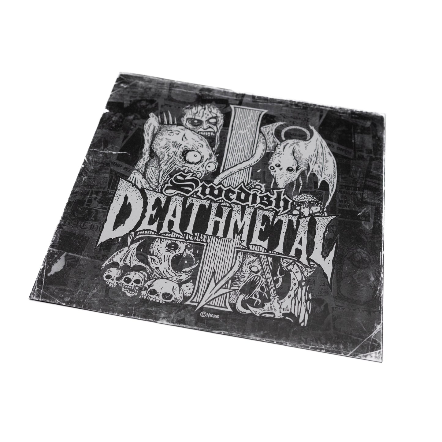 Varios artistas - Caja de vinilos de death metal sueco (conjunto/paquete - Caja de vinilo - Plateada)