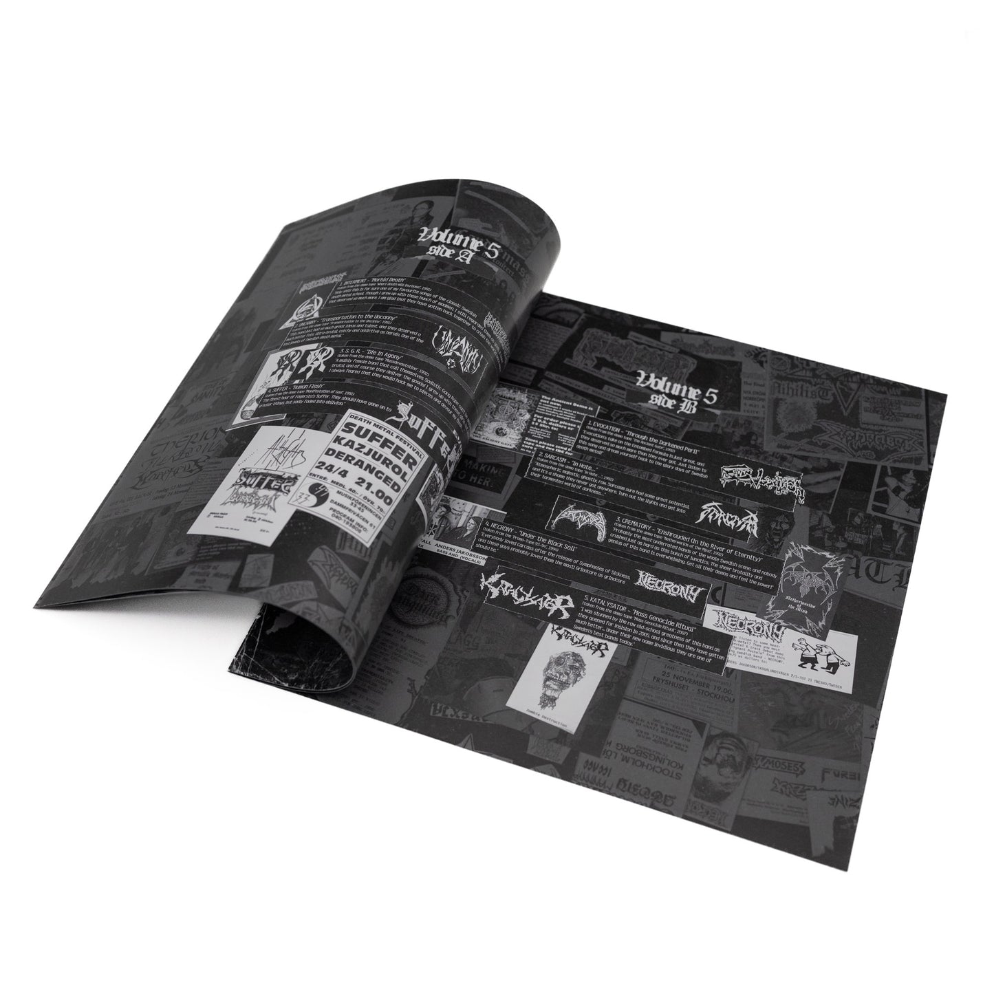 Varios artistas - Caja de vinilos de death metal sueco (conjunto/paquete - Caja de vinilo - Plateada)