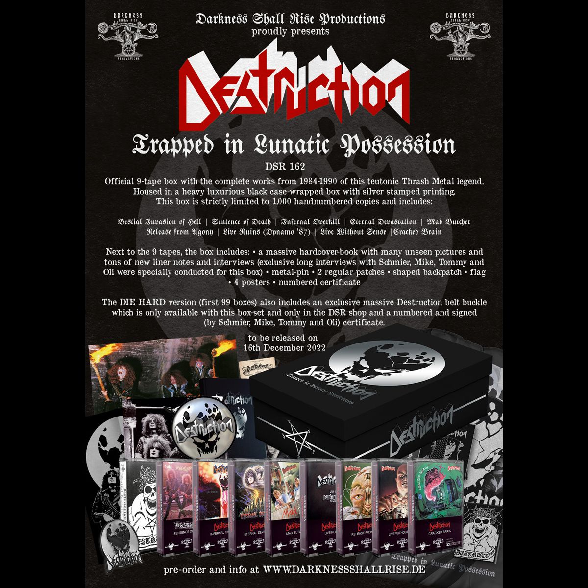 Destruction - Trapped in Lunatic Possession (MC Box)