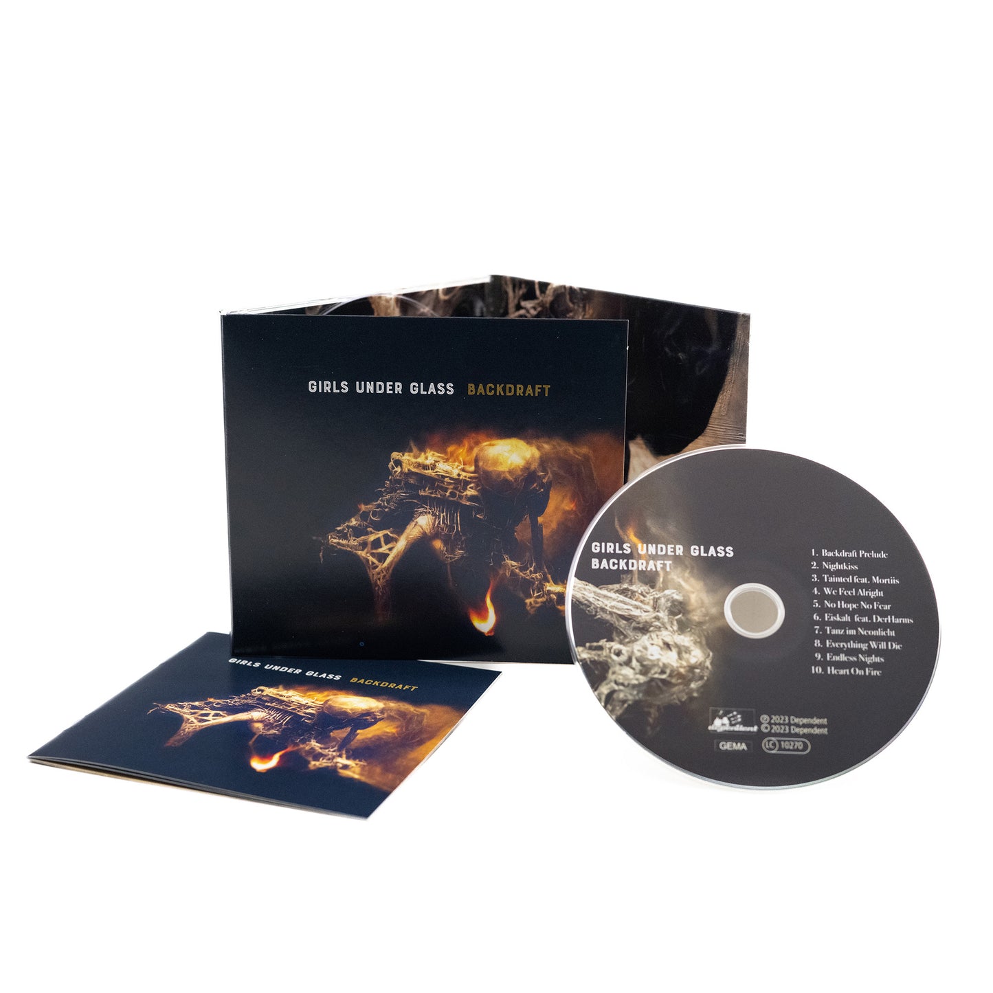 Girls Under Glass - Backdraft (CD Digipak)