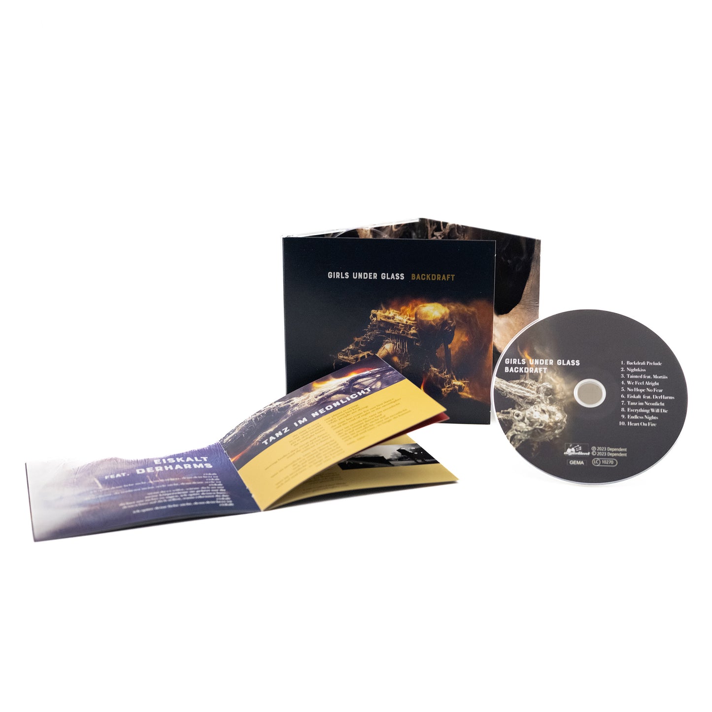 Girls Under Glass - Backdraft (CD Digipak)