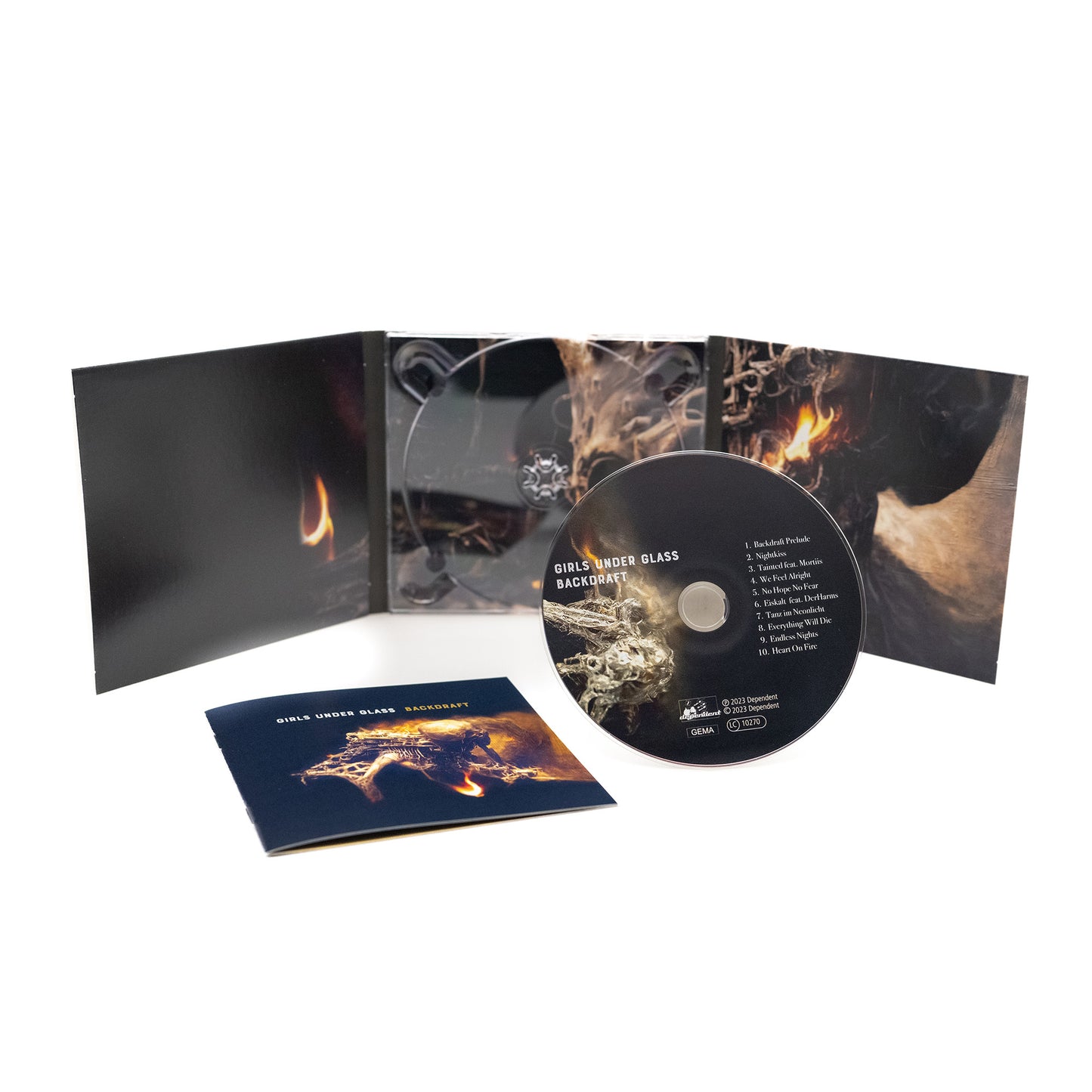 Girls Under Glass - Backdraft (CD Digipak)