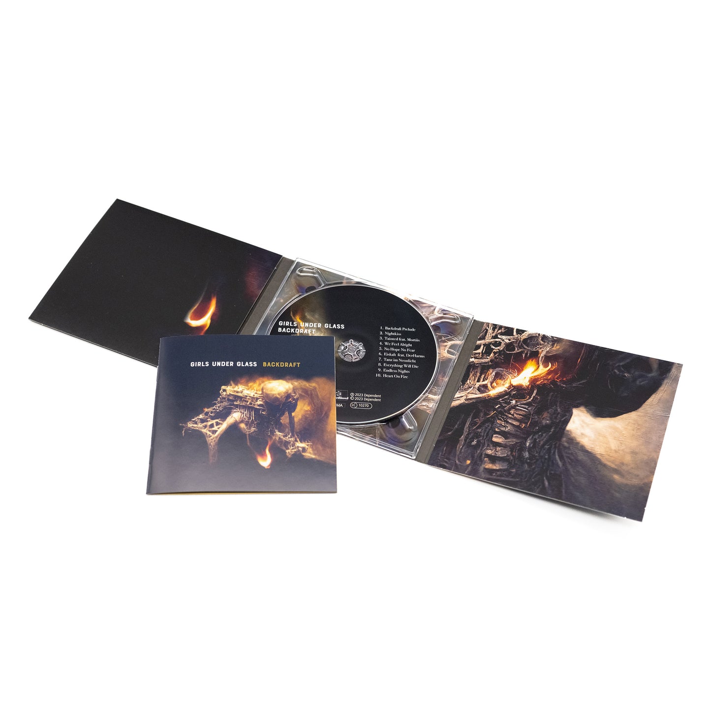 Girls Under Glass - Backdraft (CD Digipak)