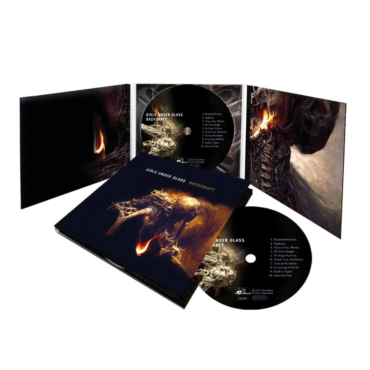 Girls Under Glass - Backdraft (CD Digipak)