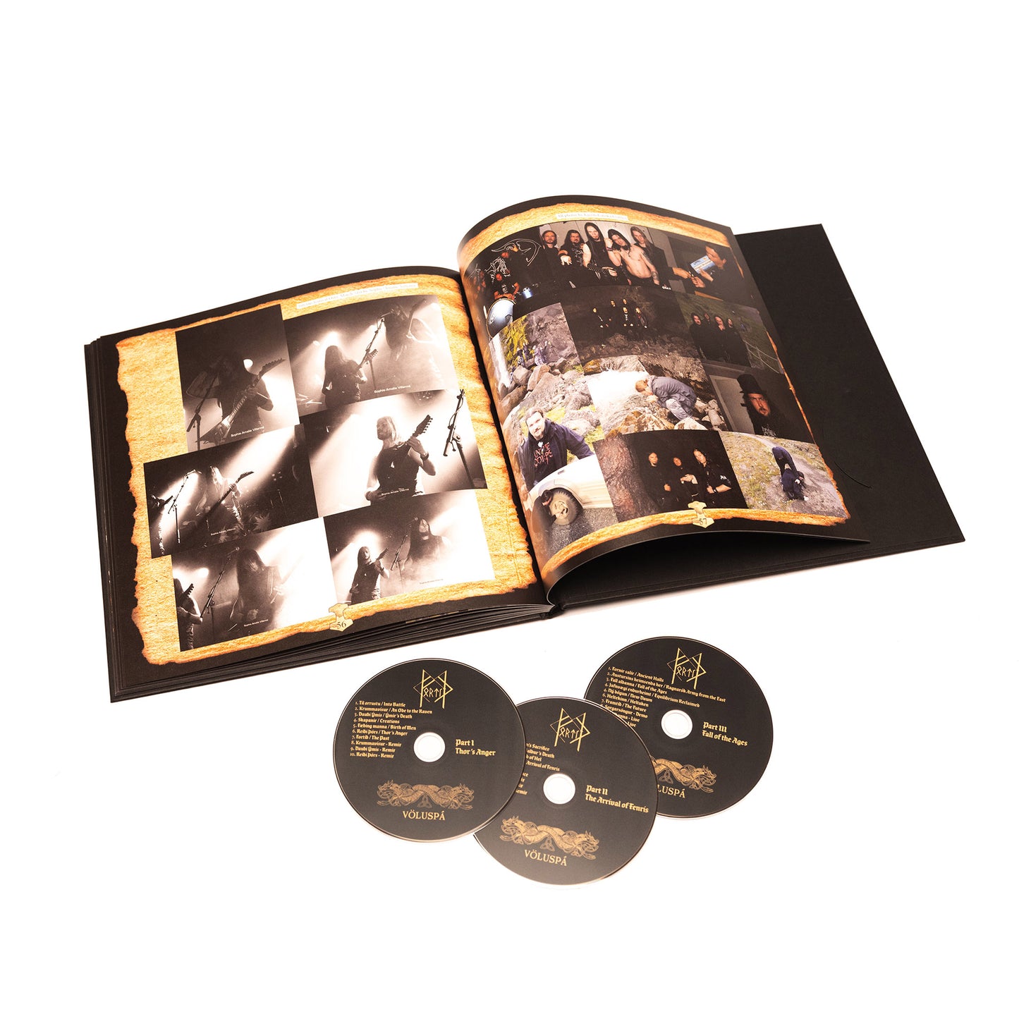 Fortíð - Völuspá (Libro de arte 3-CD)