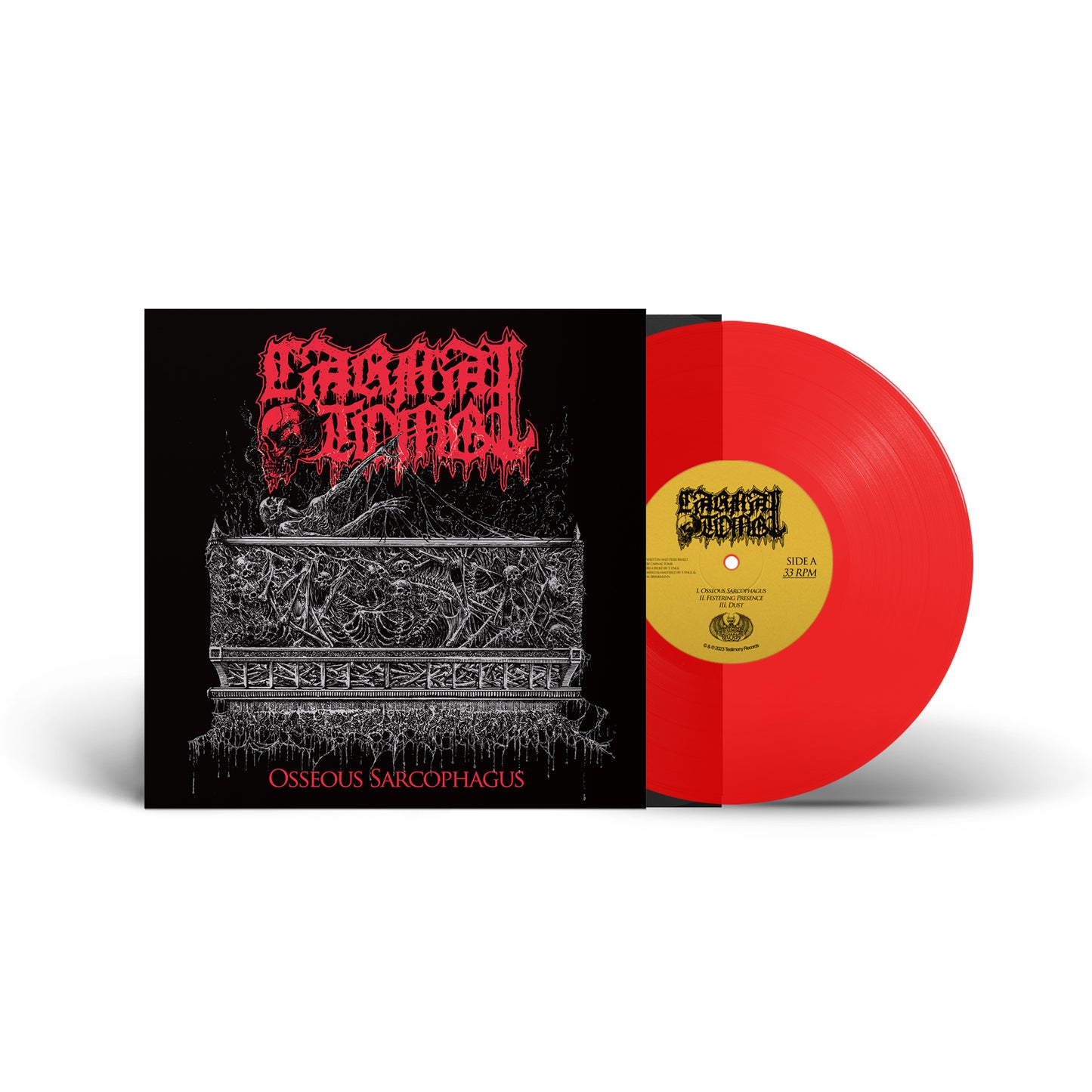 Carnal Tomb - Osseous Sarcophagus (Vinyl 10")