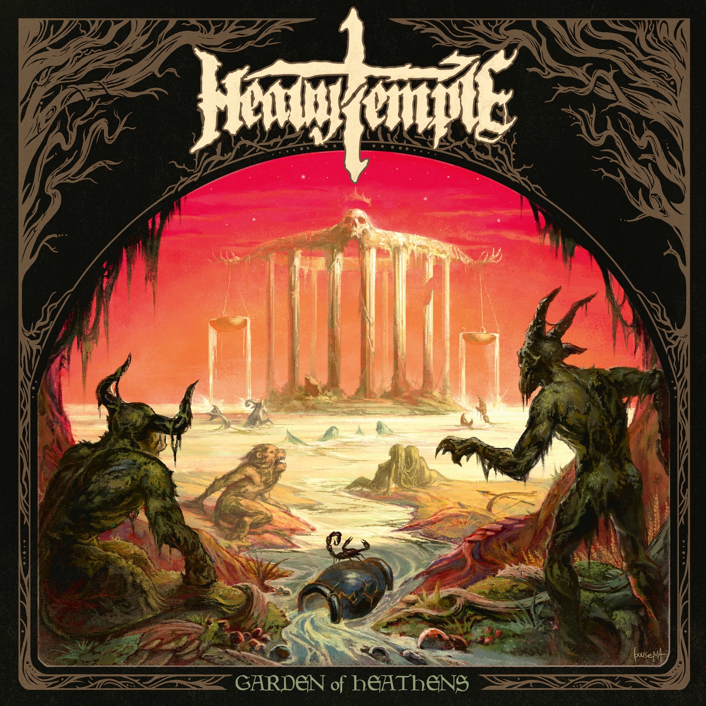 Heavy Temple – Garden Of Heathens (Vinyl-Klapp-LP)
