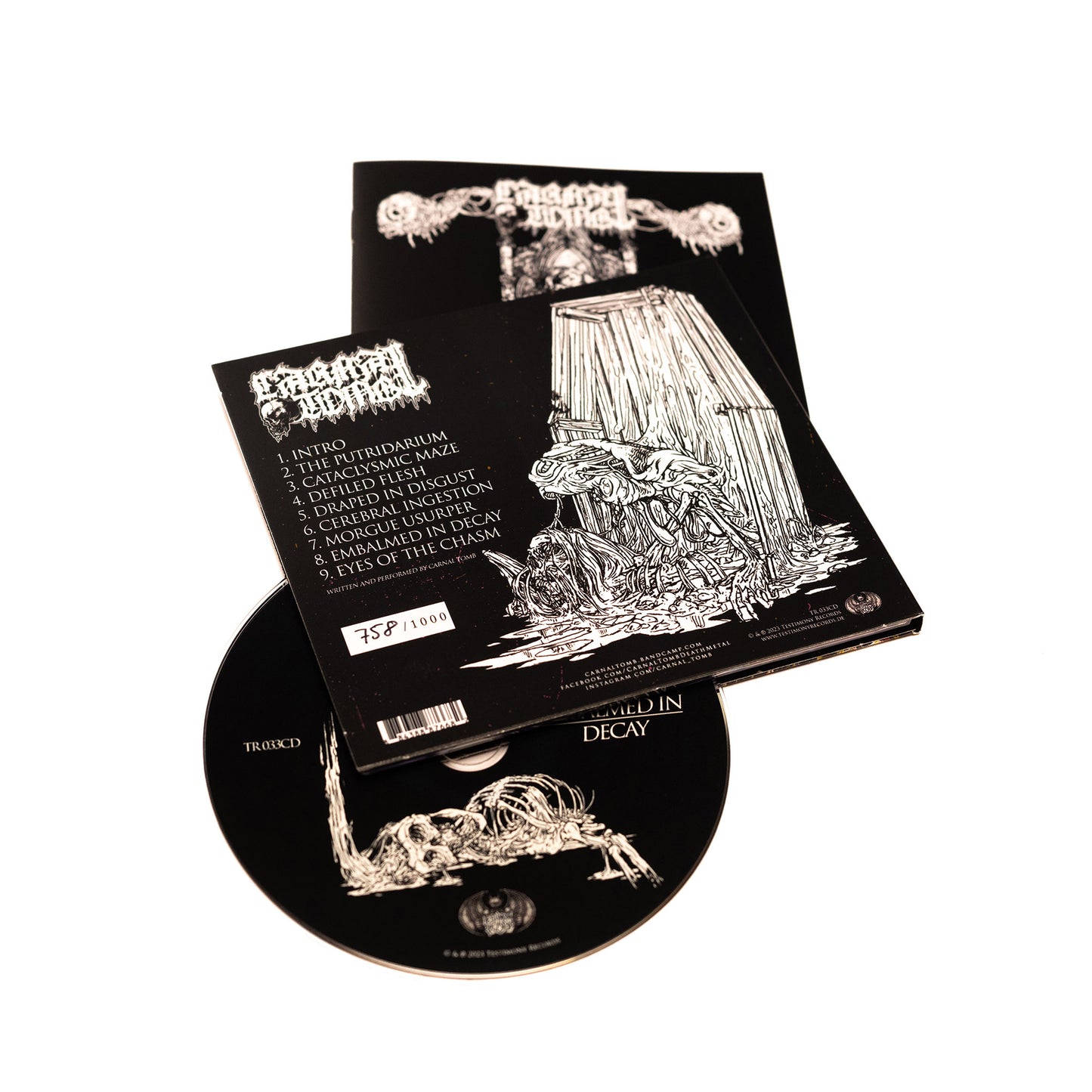 Carnal Tomb - Embalmed In Decay (CD)