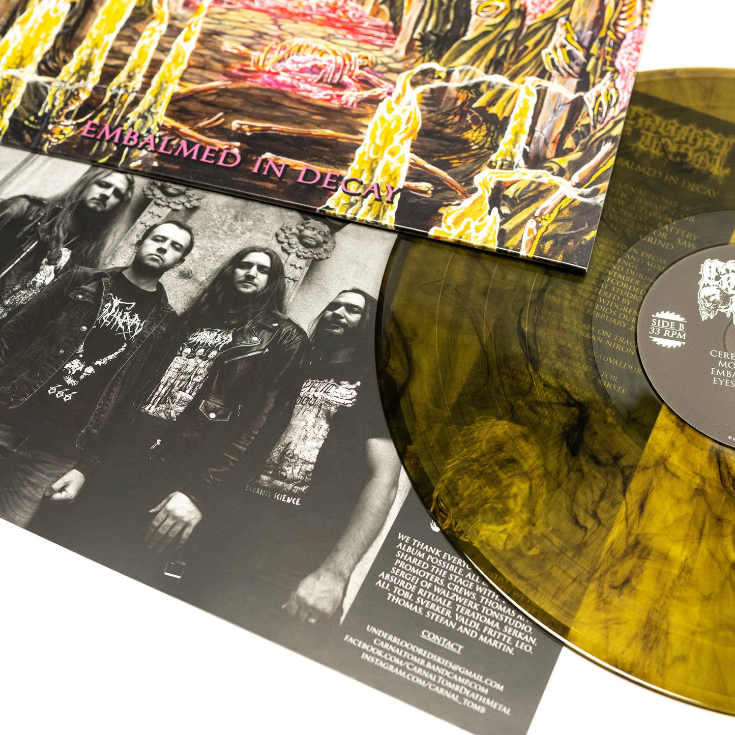 Carnal Tomb - Embalmed In Decay (Vinyl LP)