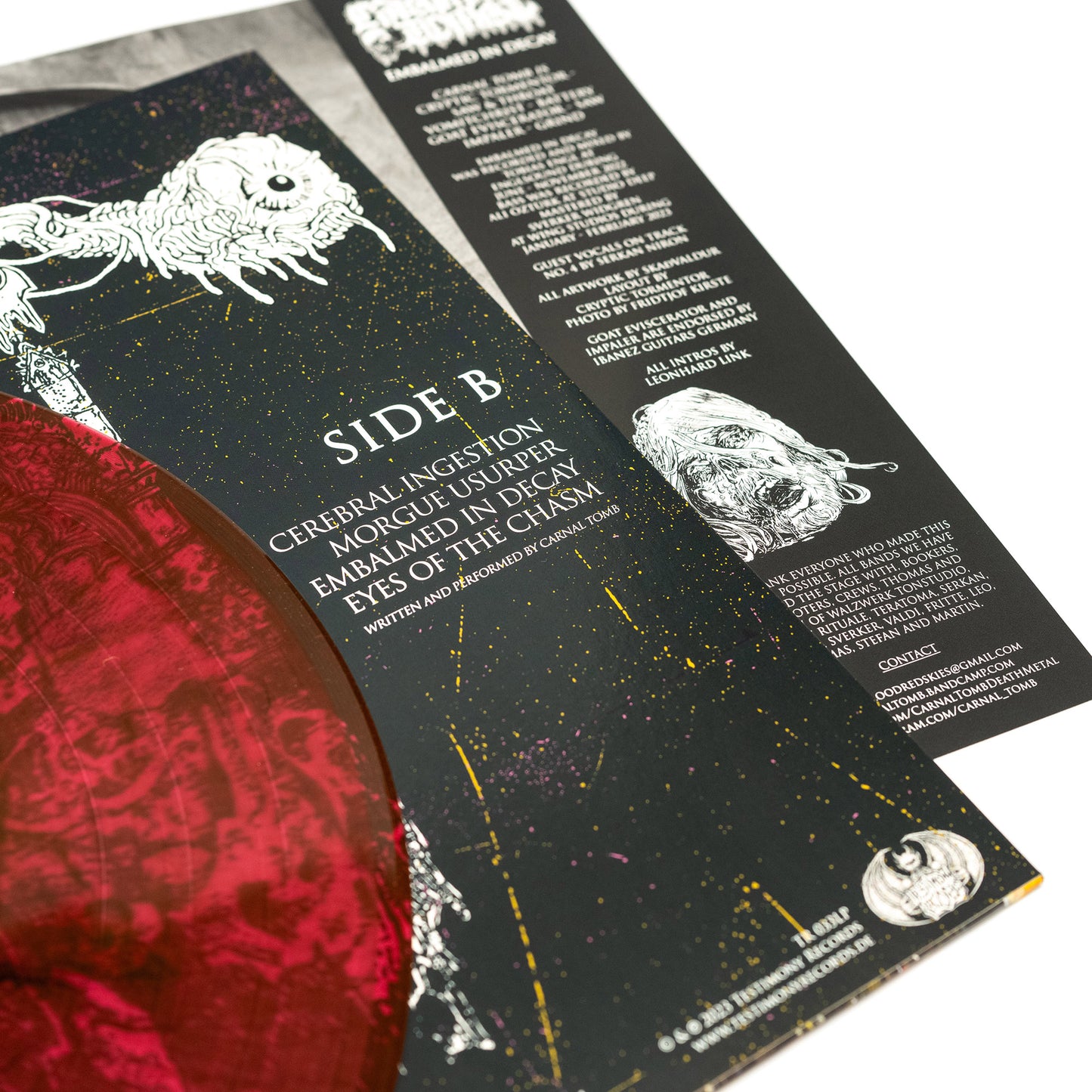 Carnal Tomb - Embalmed In Decay (Vinyl LP)