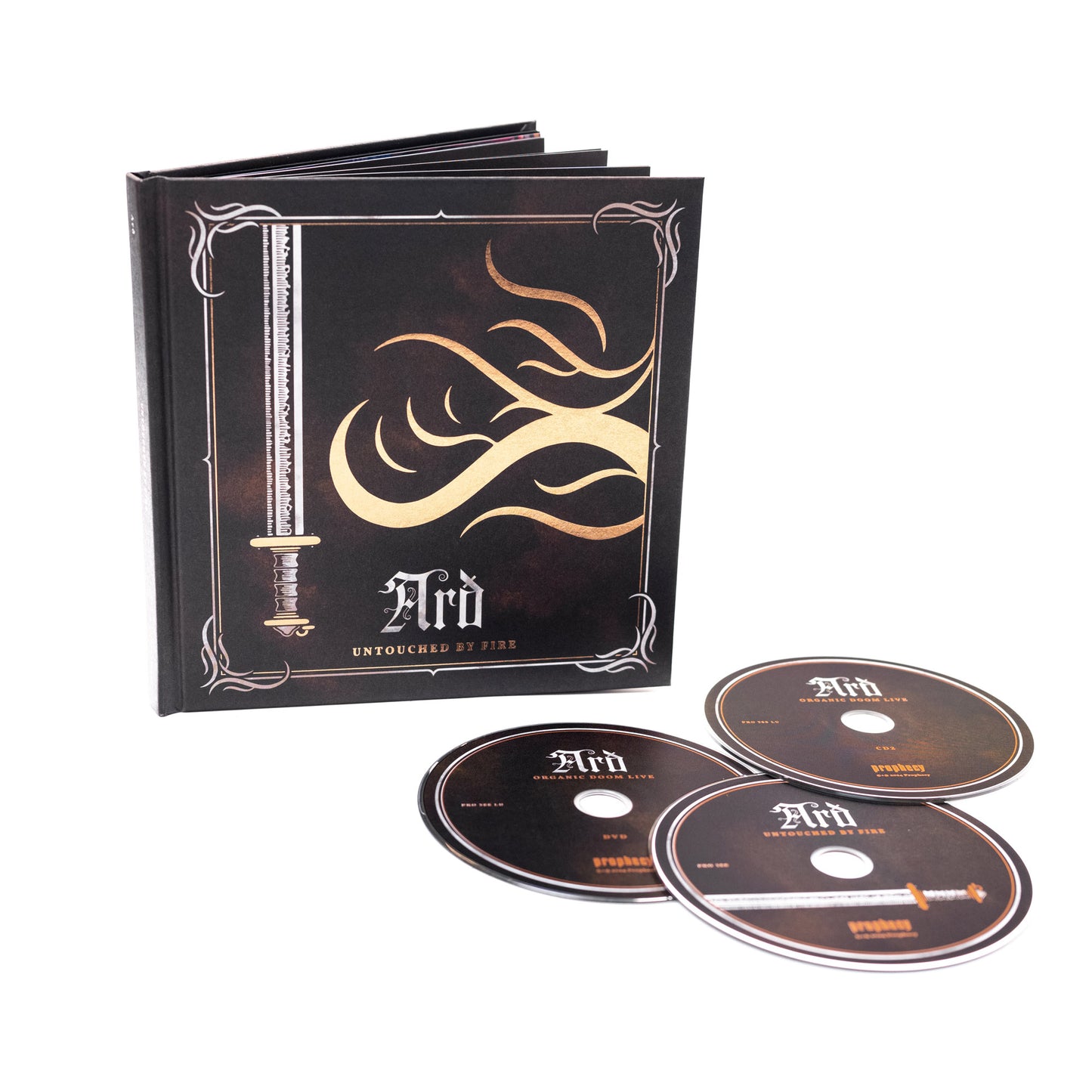 Arð - Untouched By Fire (Artbook 2-CD+DVD)