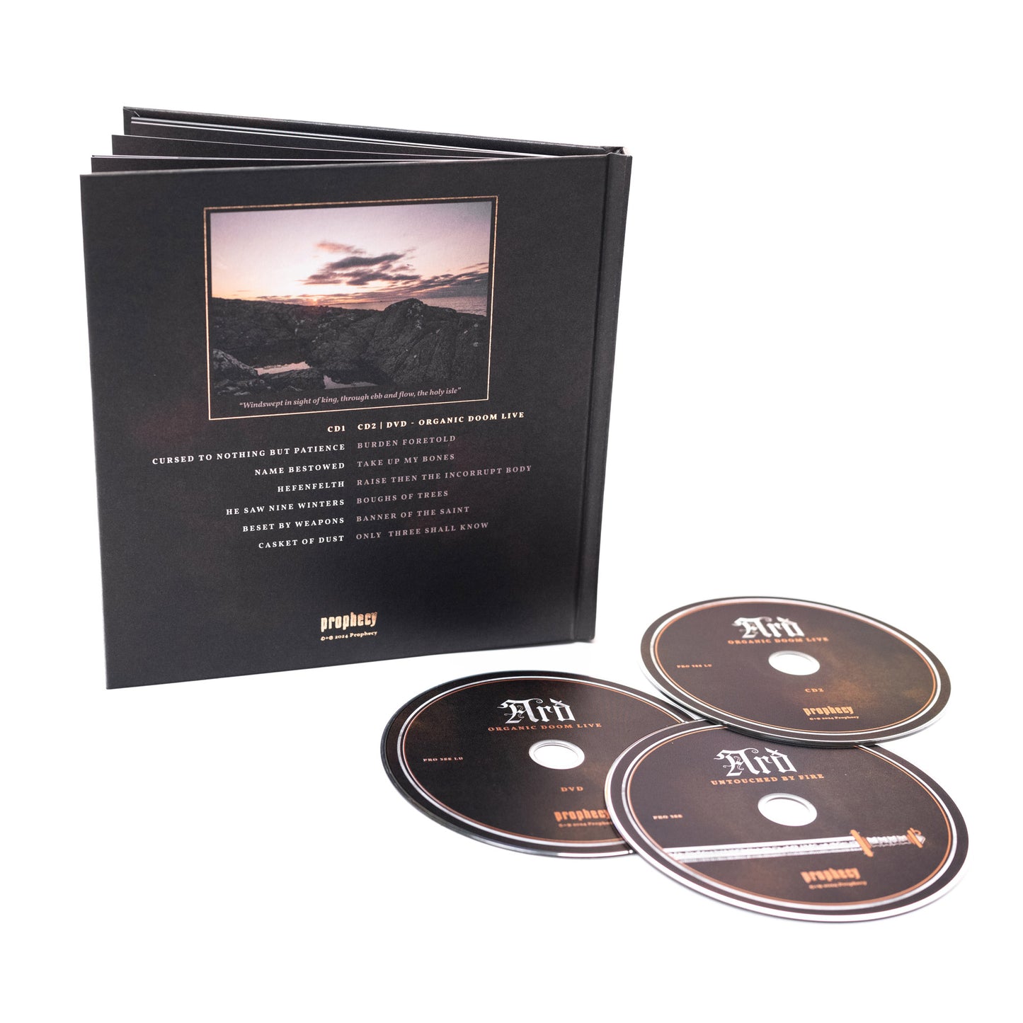 Arð - Untouched By Fire (Artbook 2-CD+DVD)