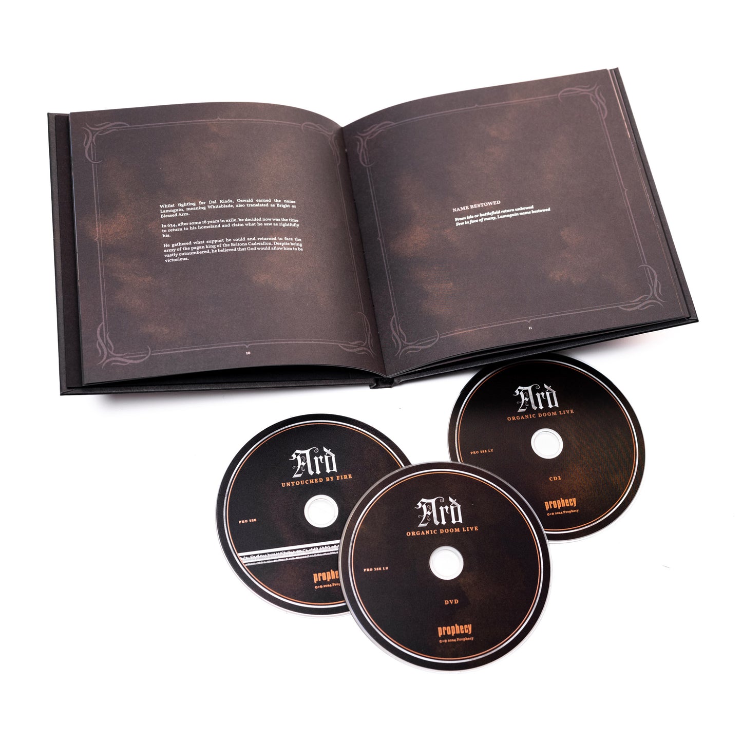 Arð - Untouched By Fire (Artbook 2-CD+DVD)