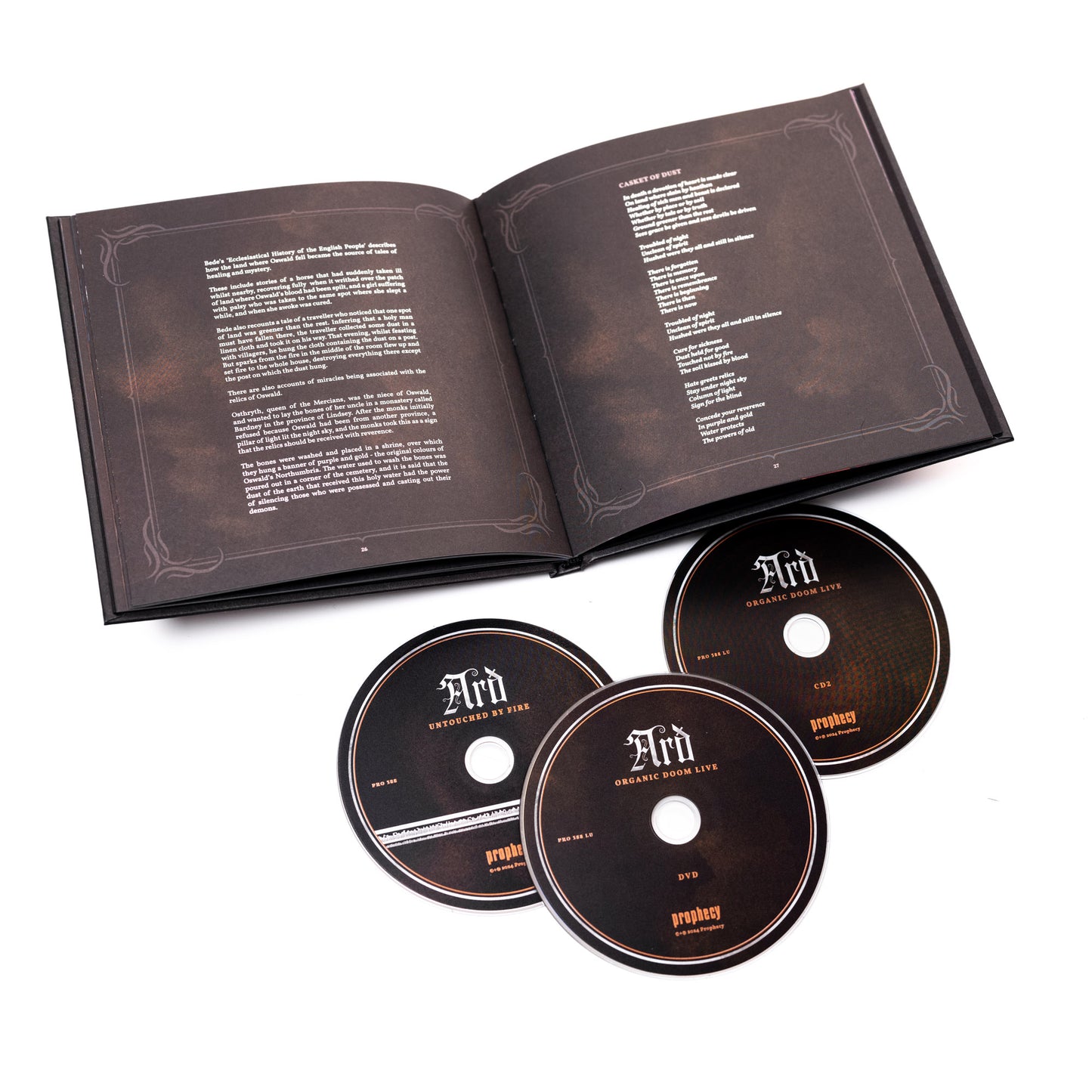 Arð - Untouched By Fire (Artbook 2-CD+DVD)