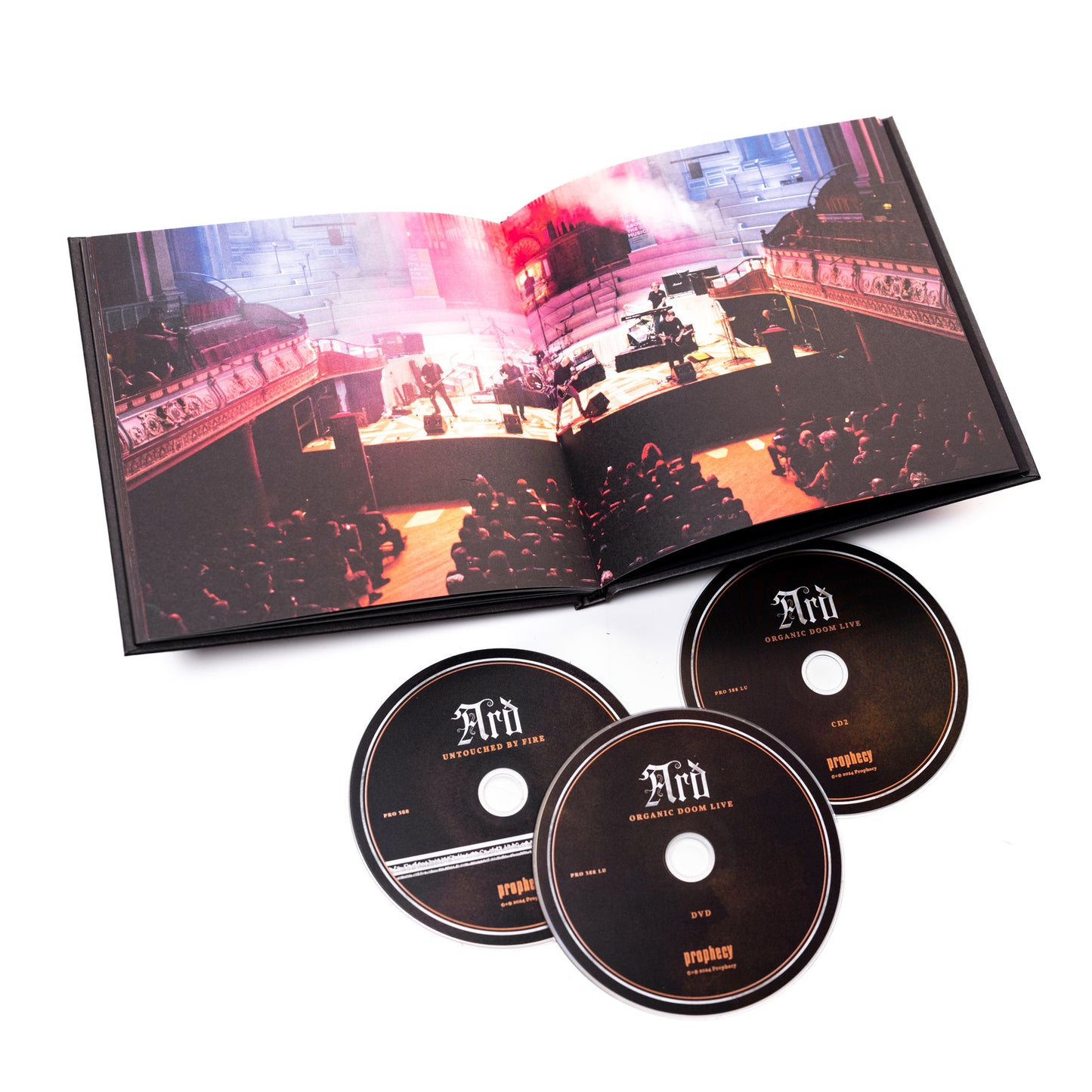 Arð - Untouched By Fire (Artbook 2-CD+DVD)