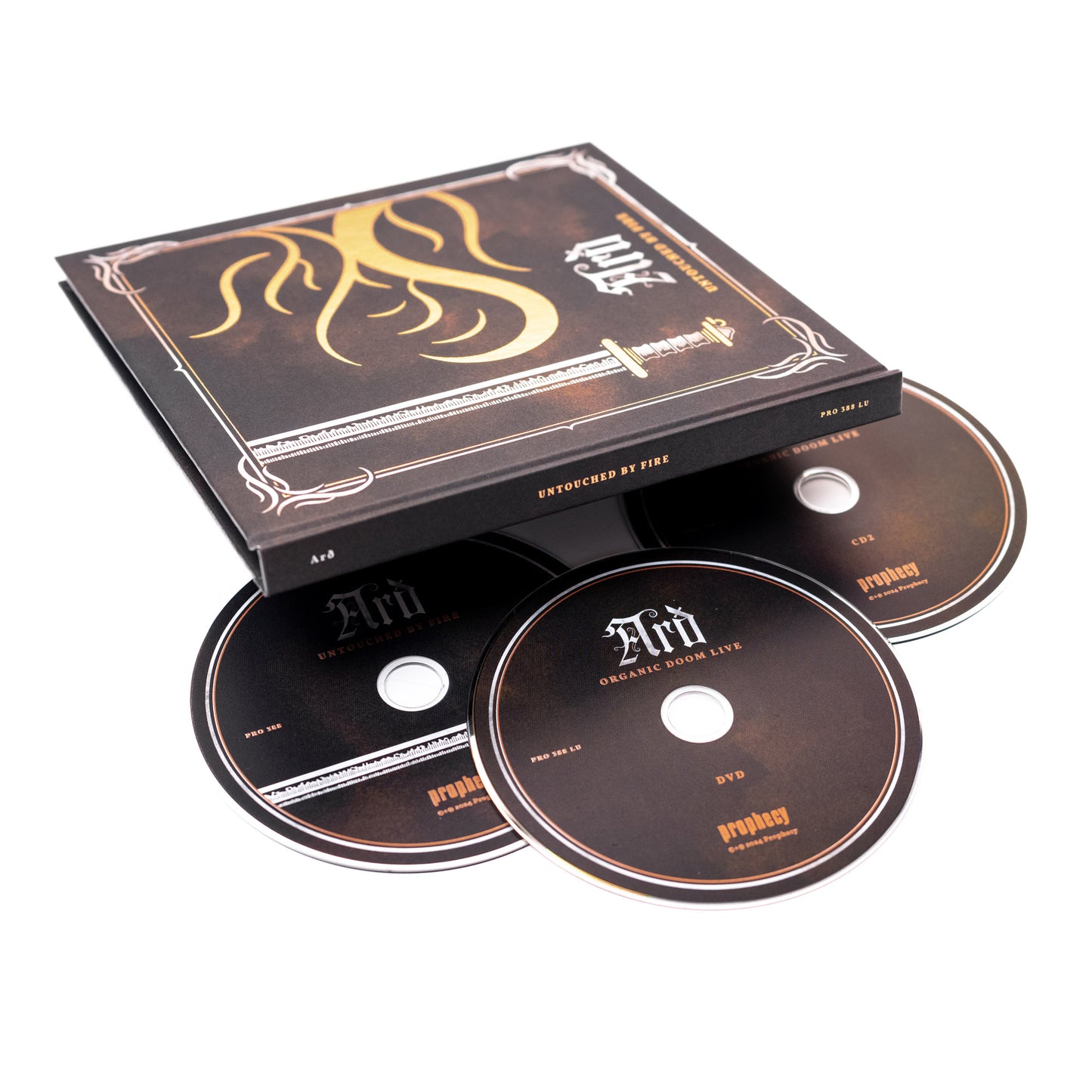 Arð - Untouched By Fire (Artbook 2-CD+DVD)